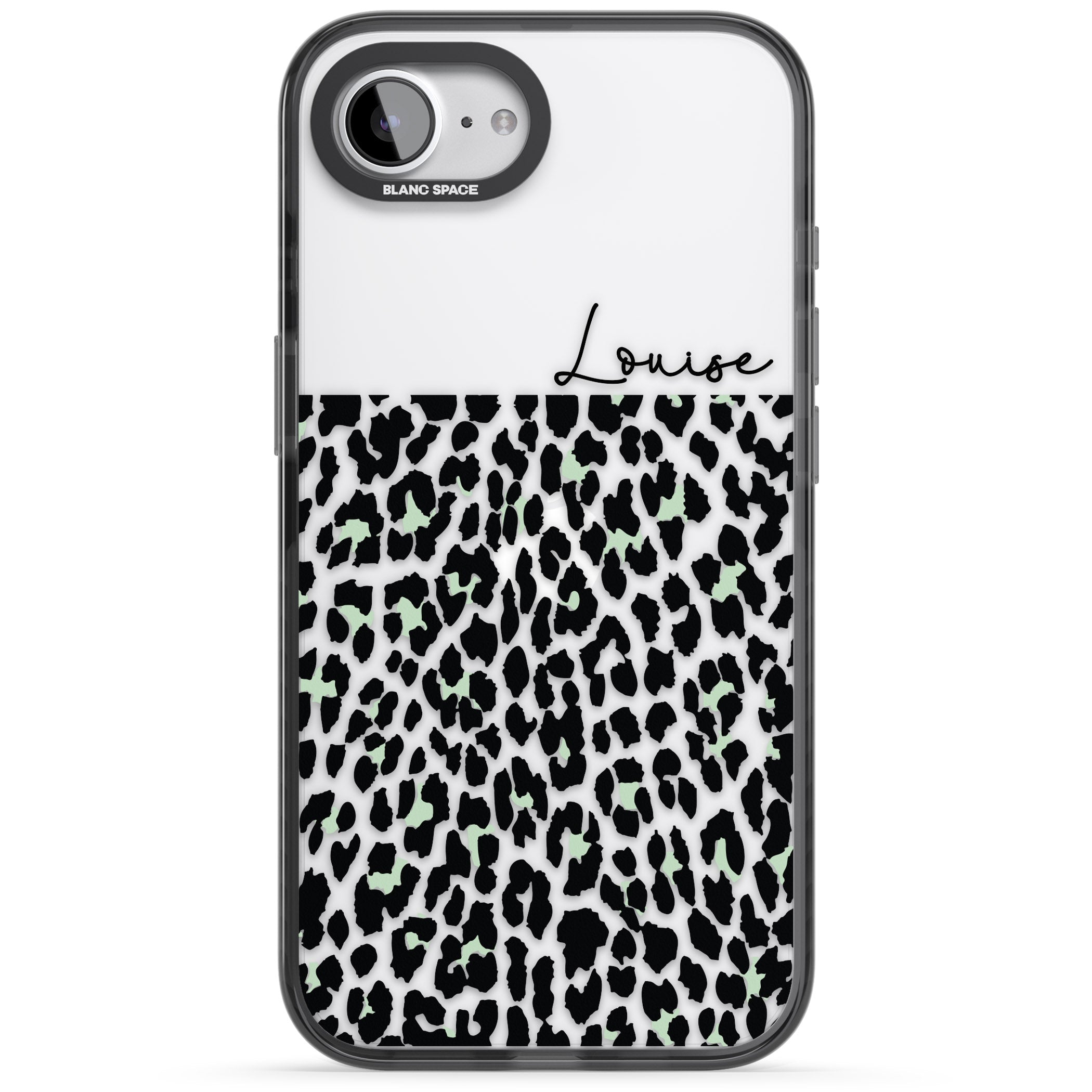 Personalised Seafoam Leopard