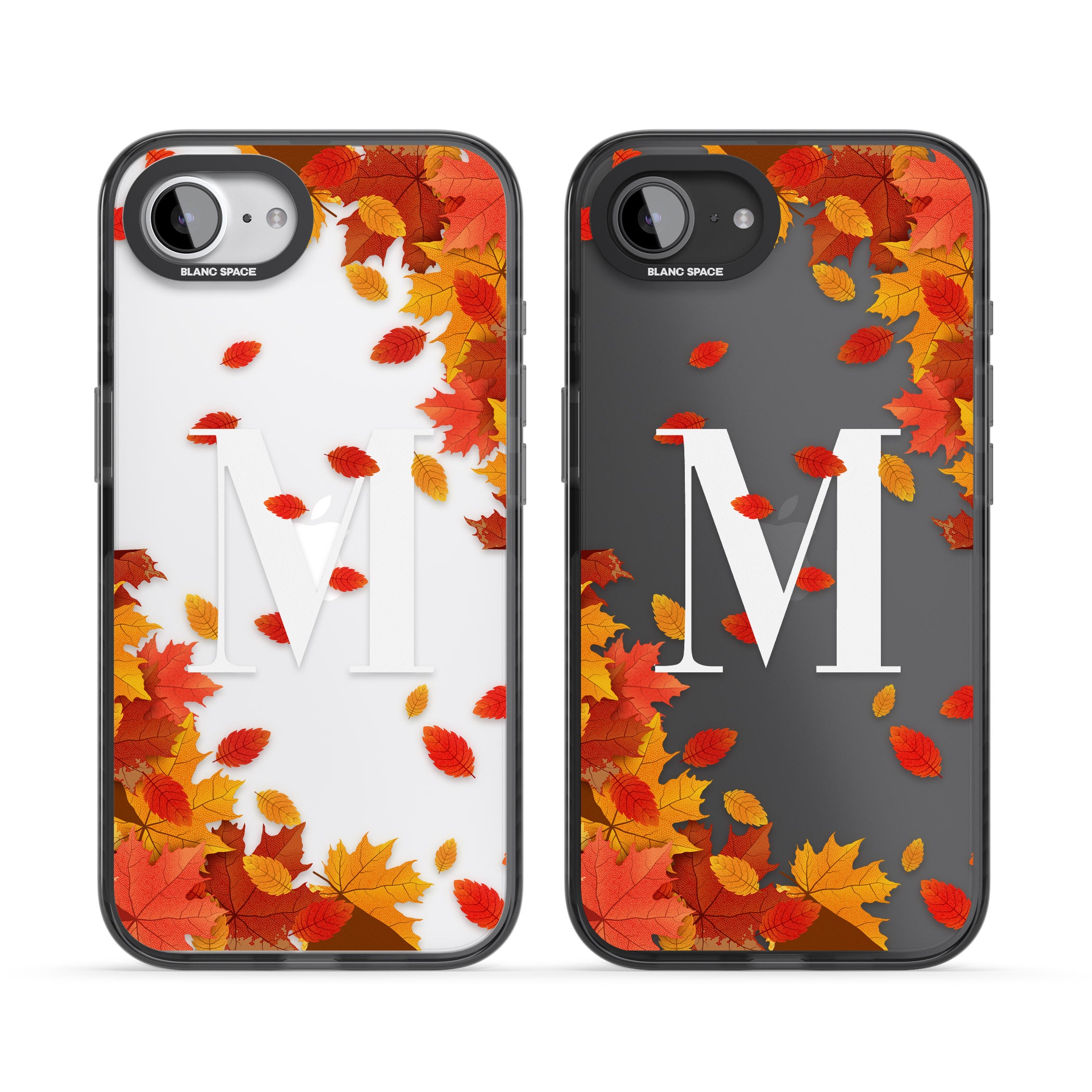 Personalised Autumn Leaves Monogram