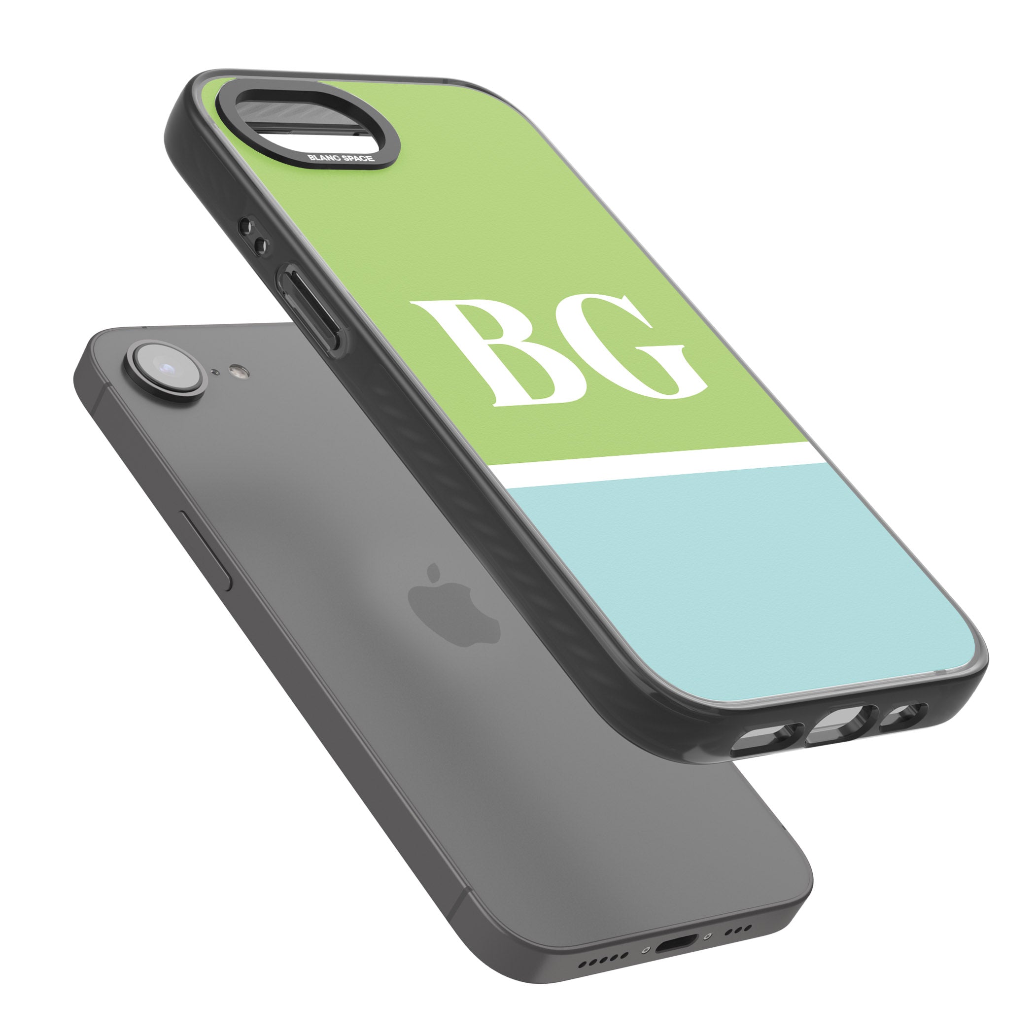 Personalised Colorblock: Green & Turquoise