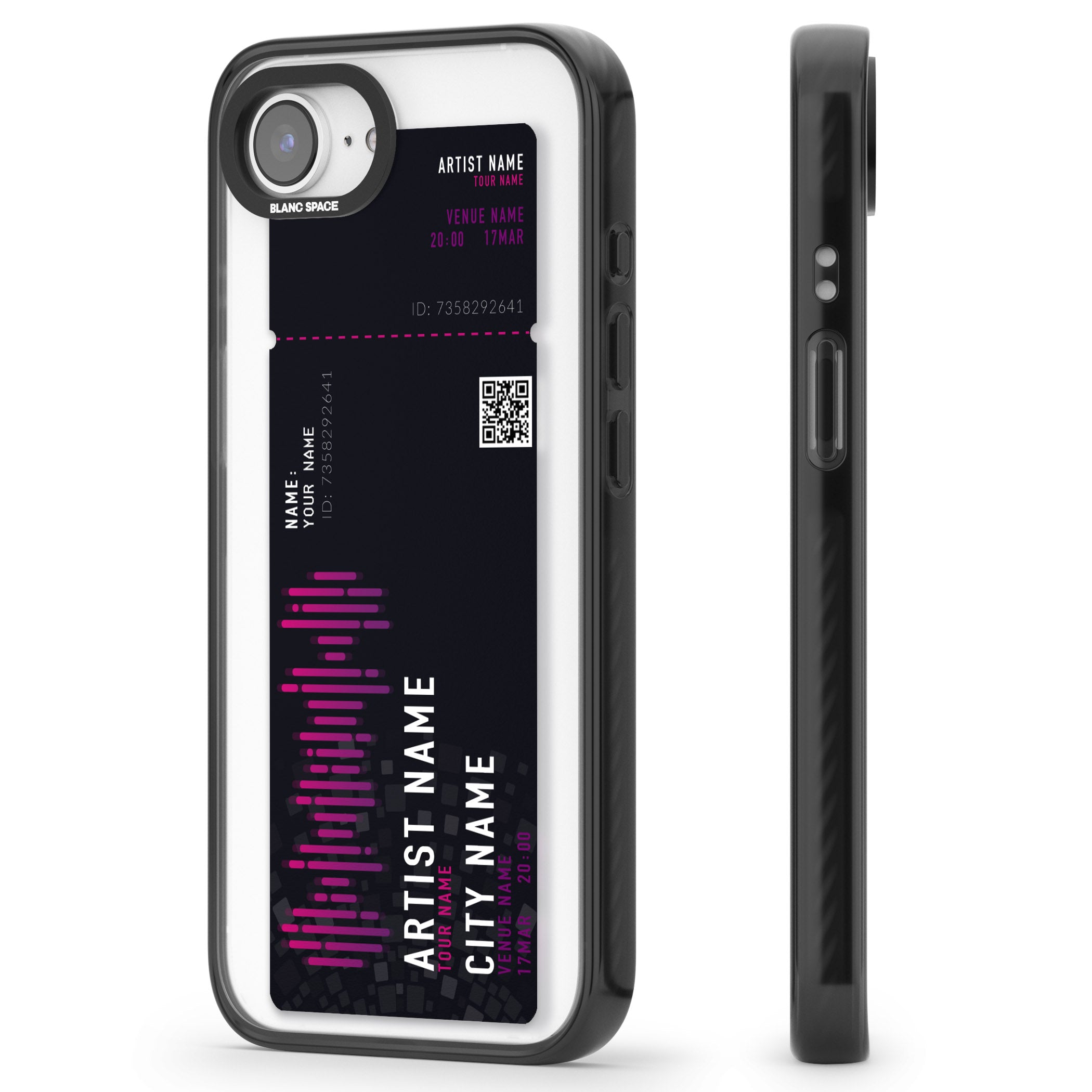 Personalised Concert Ticket