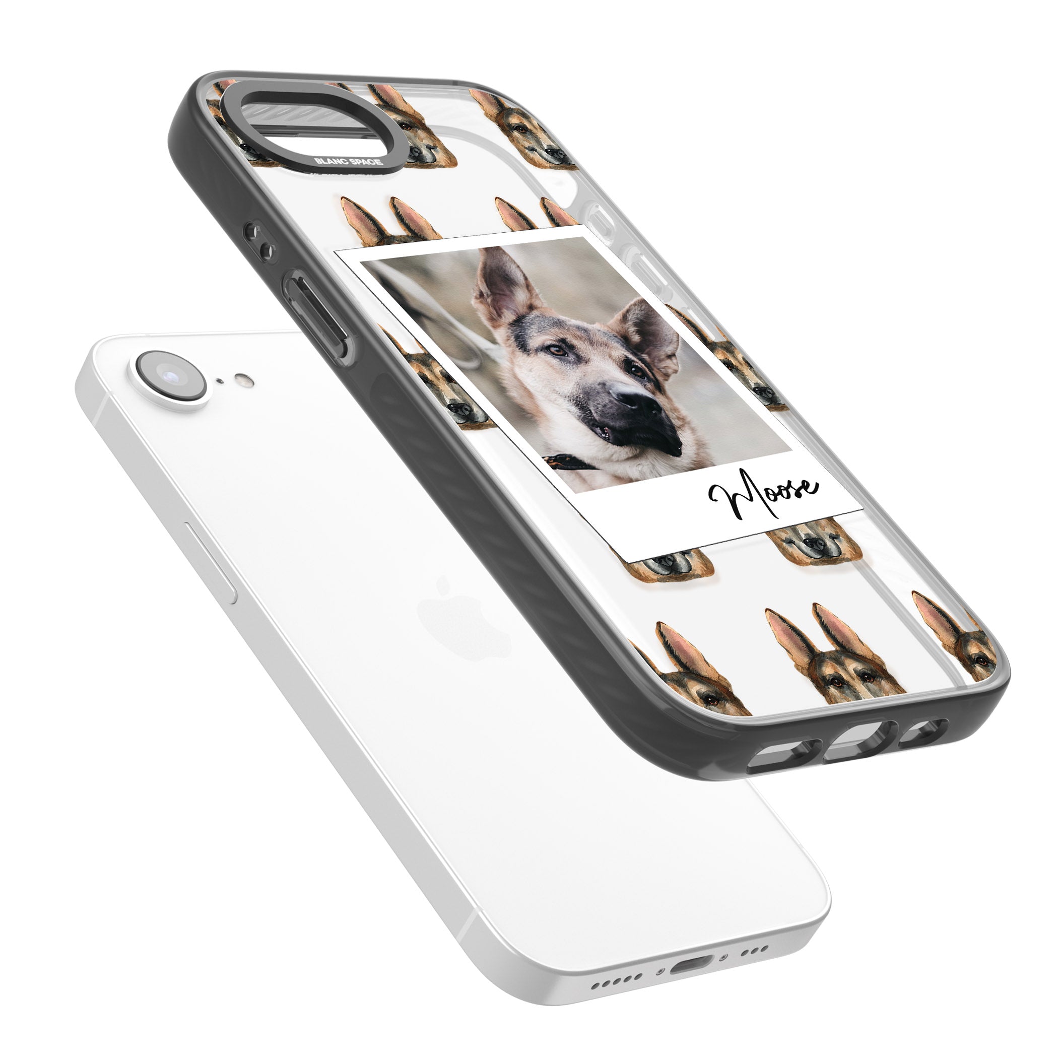 Personalised German Shepherd Instant Camera Photo