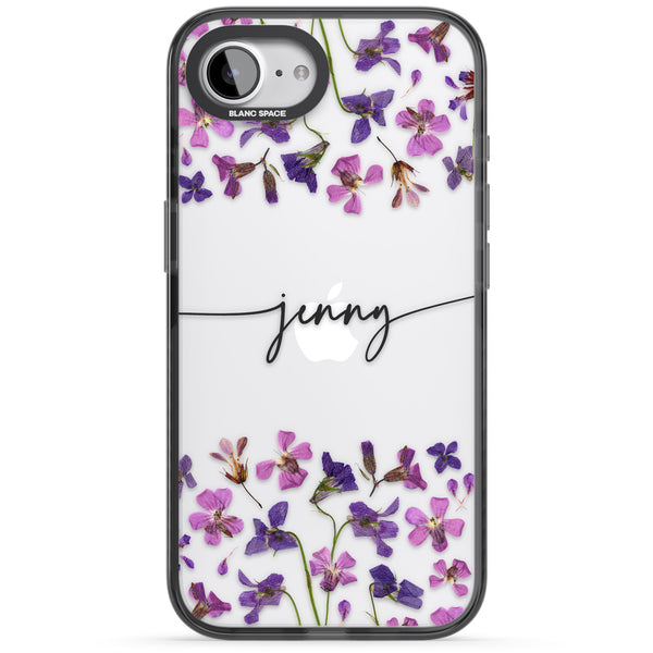 Personalised Purple Wildflowers