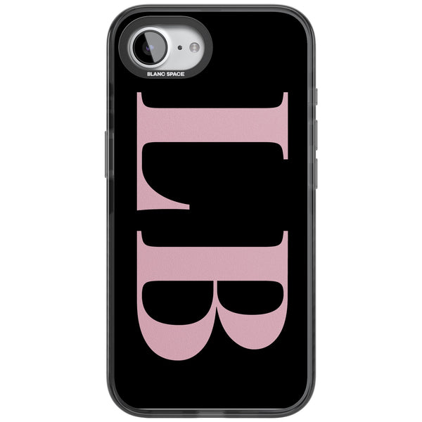 Personalised Pink & Black Letters