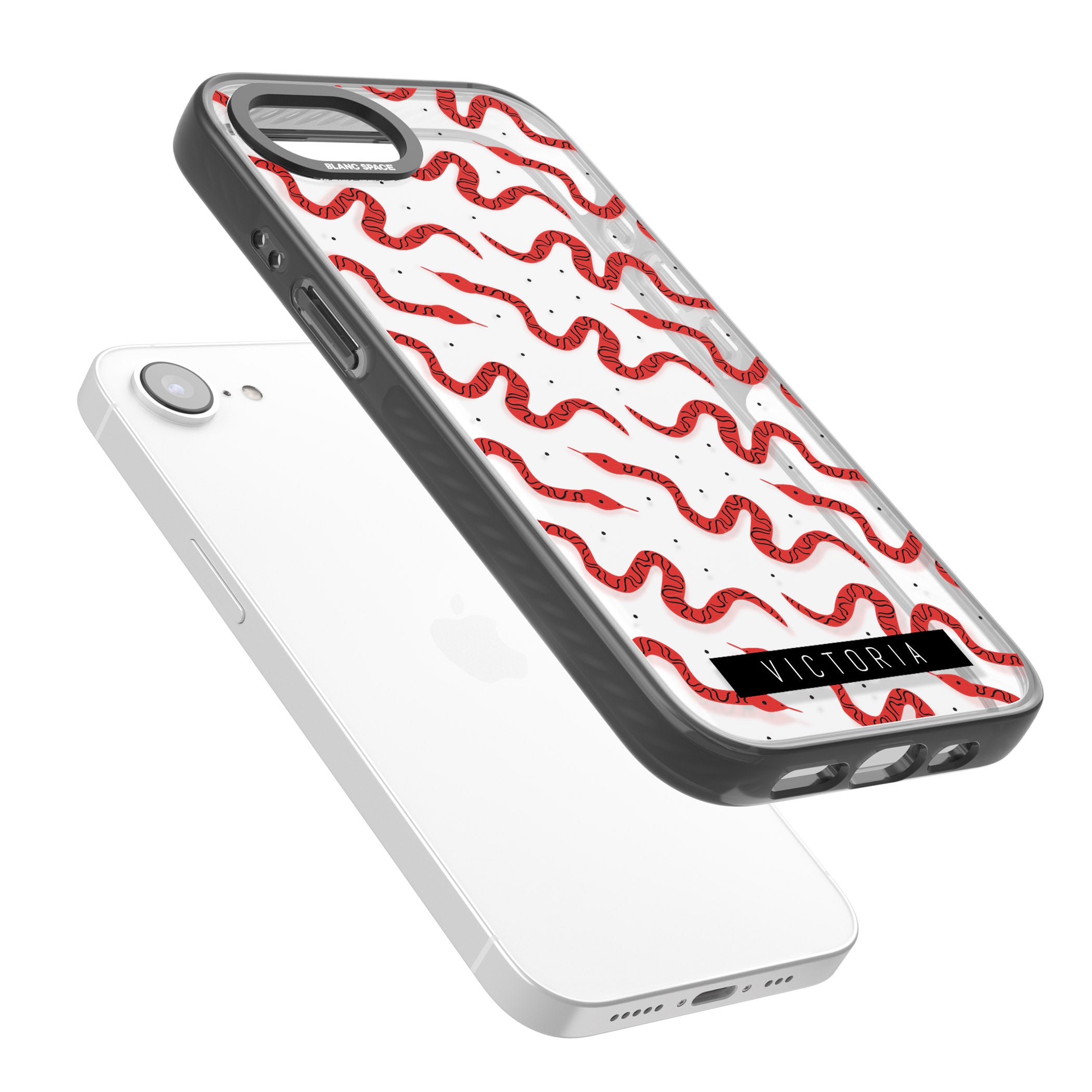 Personalised Red Snake Pattern