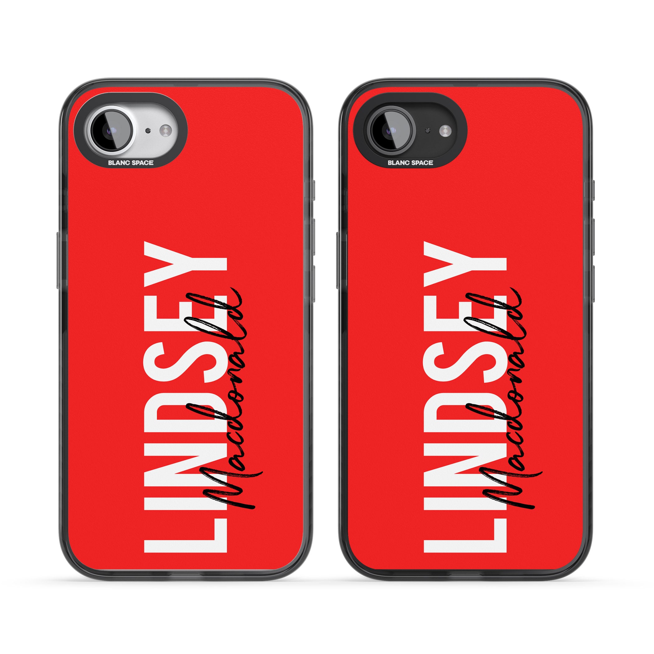 Personalised Bold Name: Red