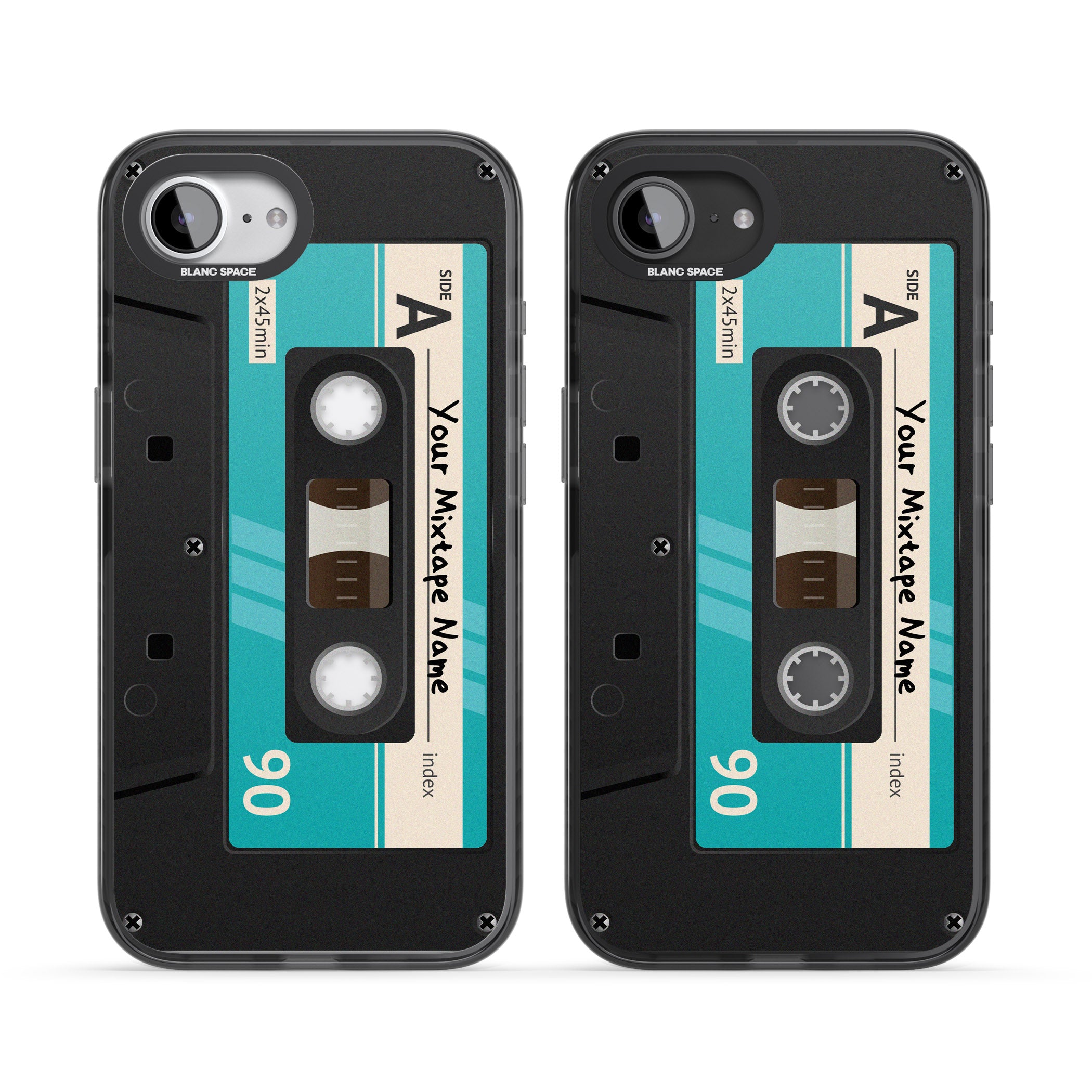 Personalised Retro Mixtape Dark