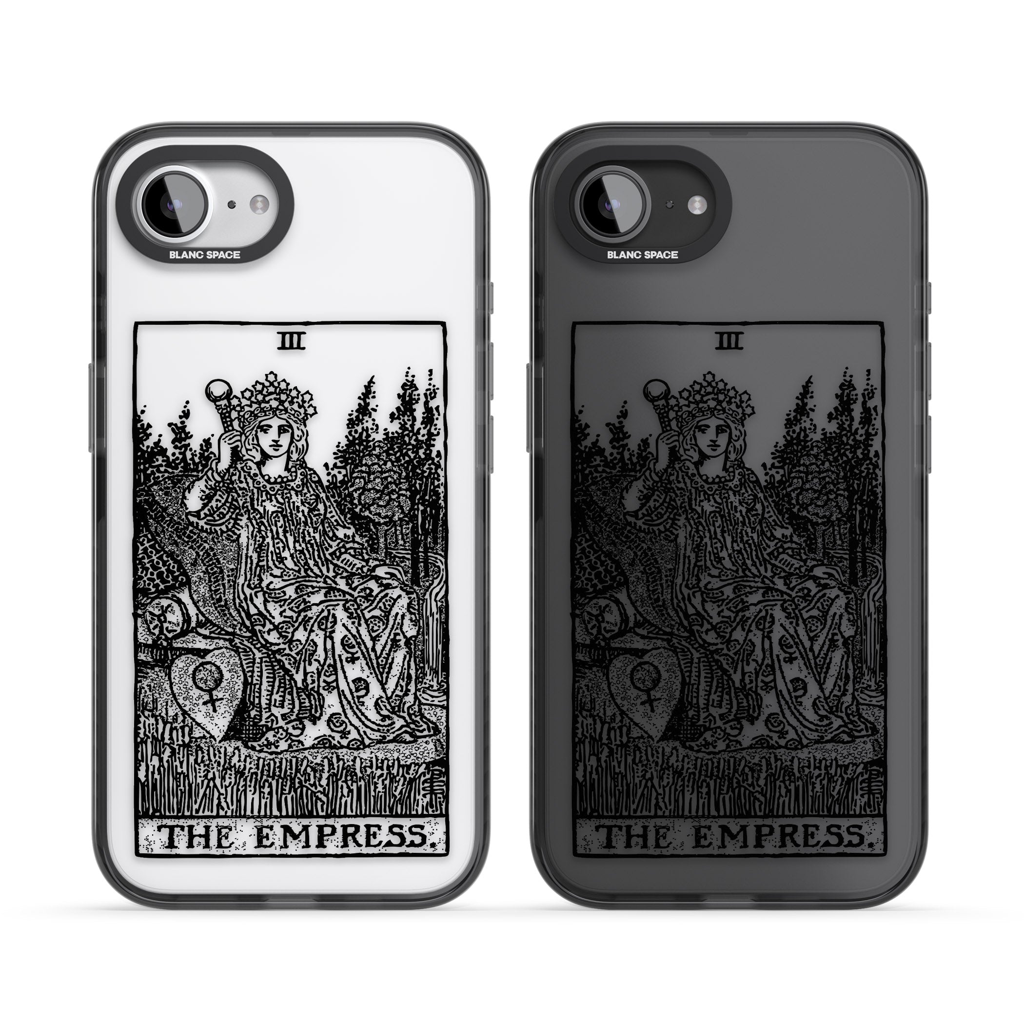 Personalised The Empress Tarot Card (Clear)