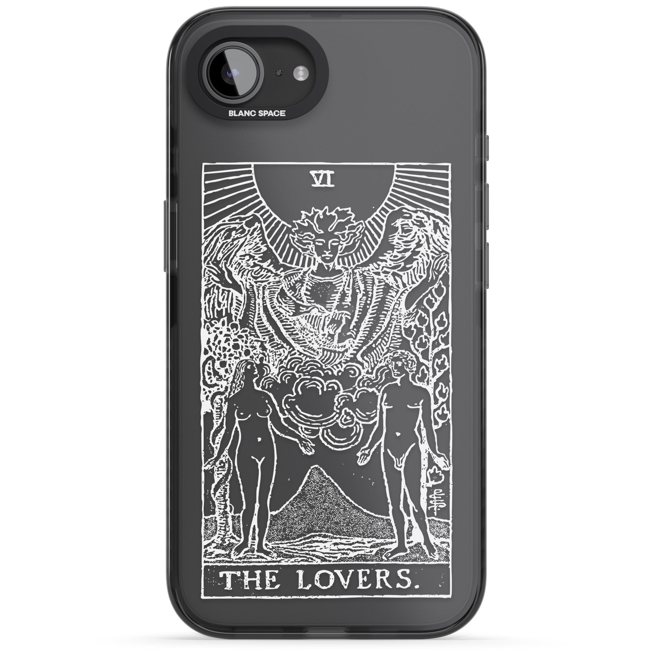 Personalised The Lovers Tarot Card (White)