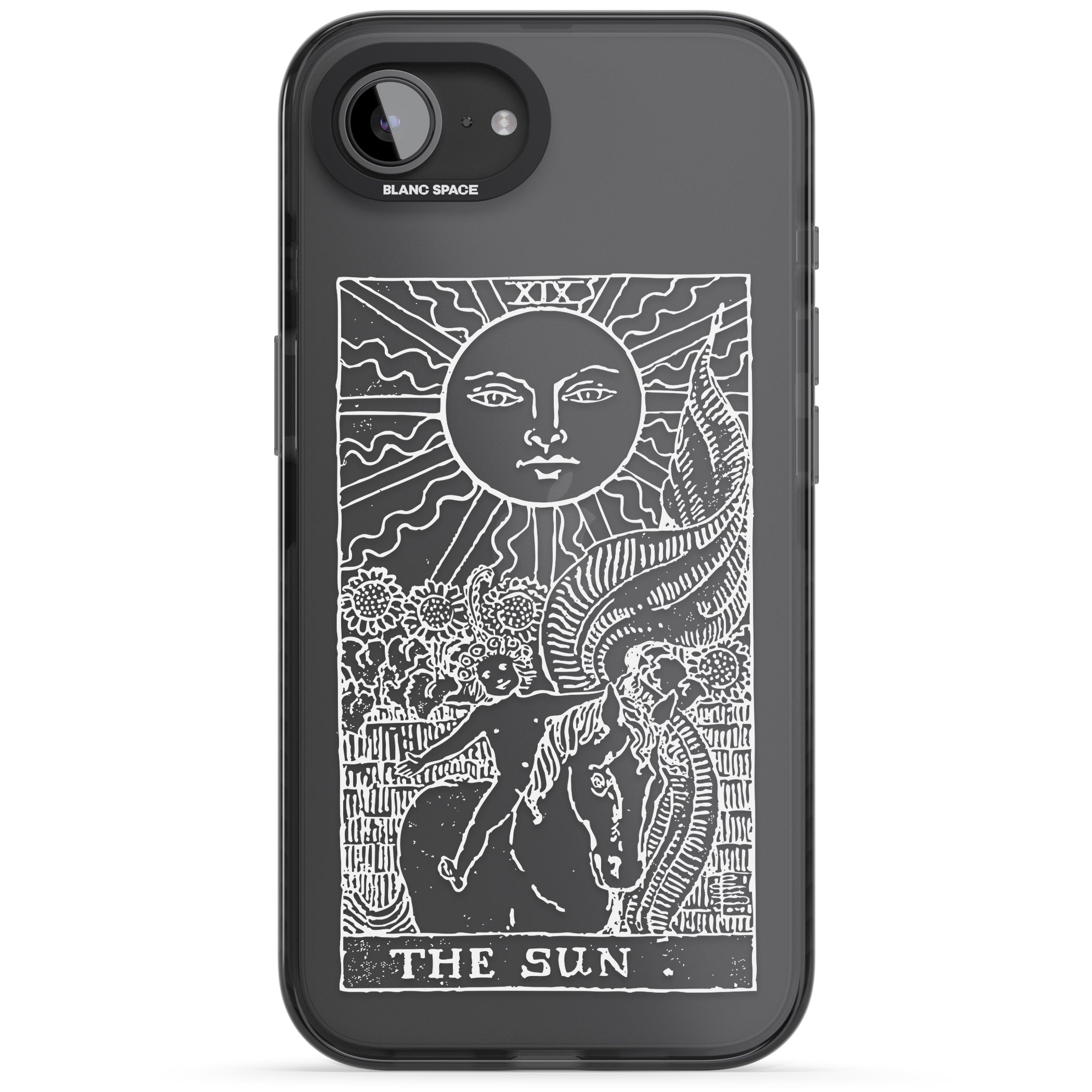 Personalised The Sun Tarot Card (White)