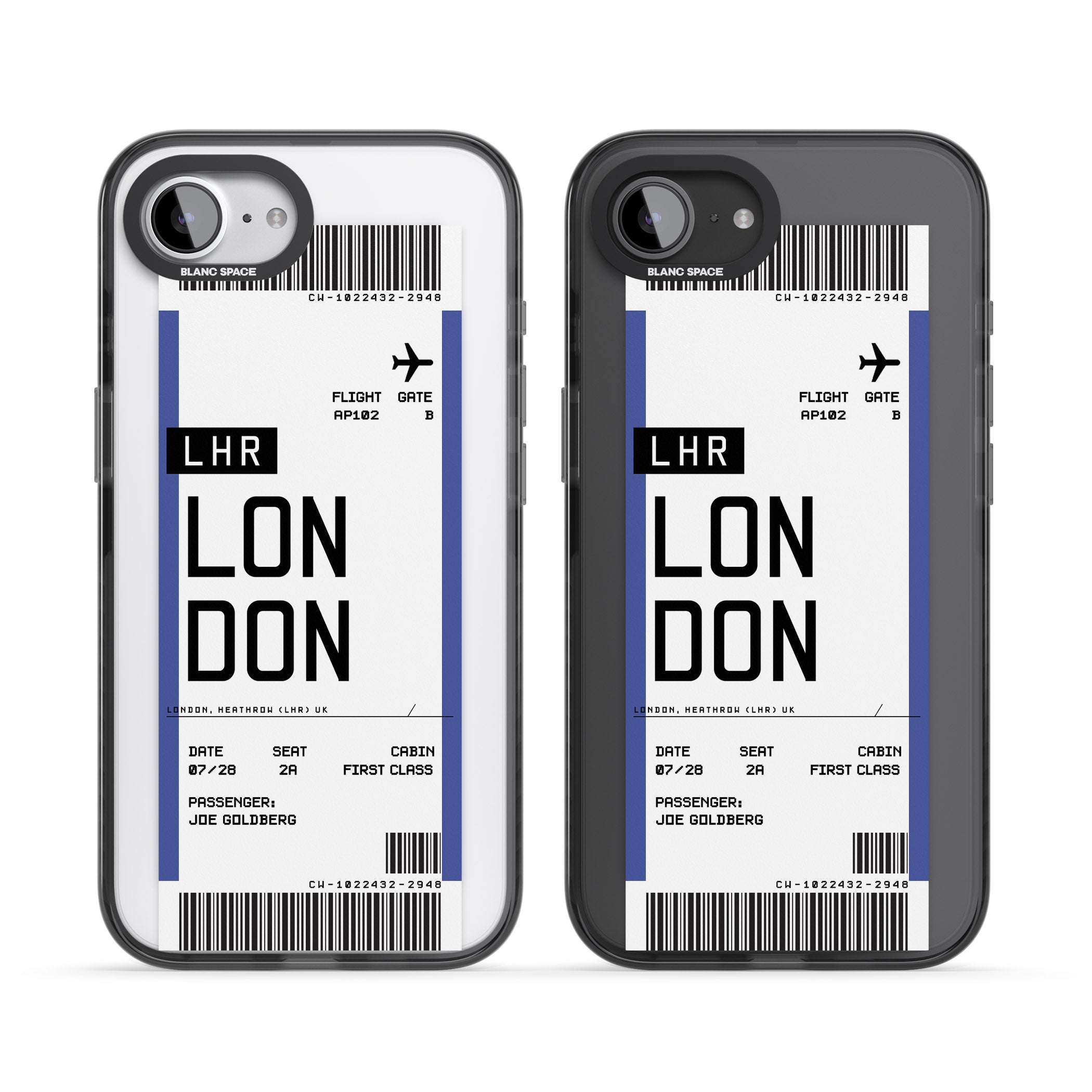 Personalised London Boarding Pass