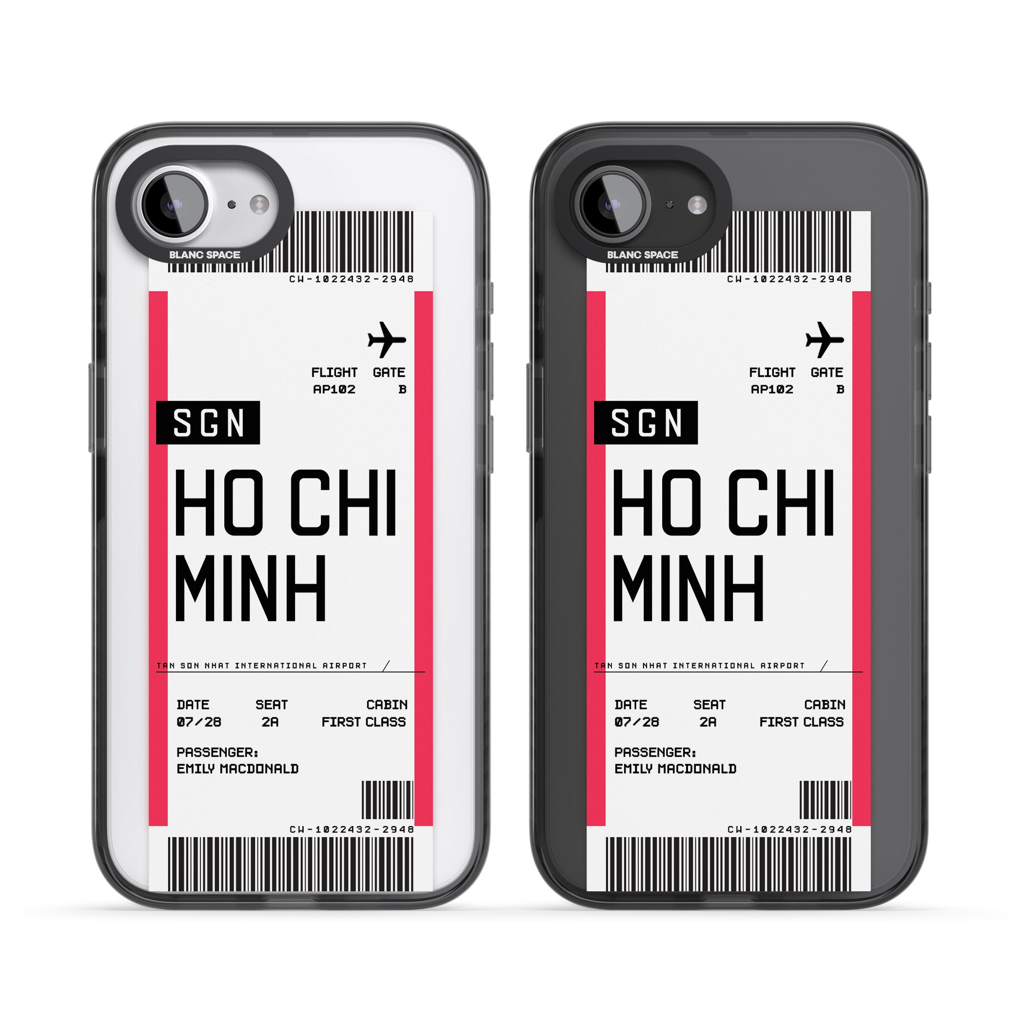 Personalised Ho Chi Minh Boarding Pass
