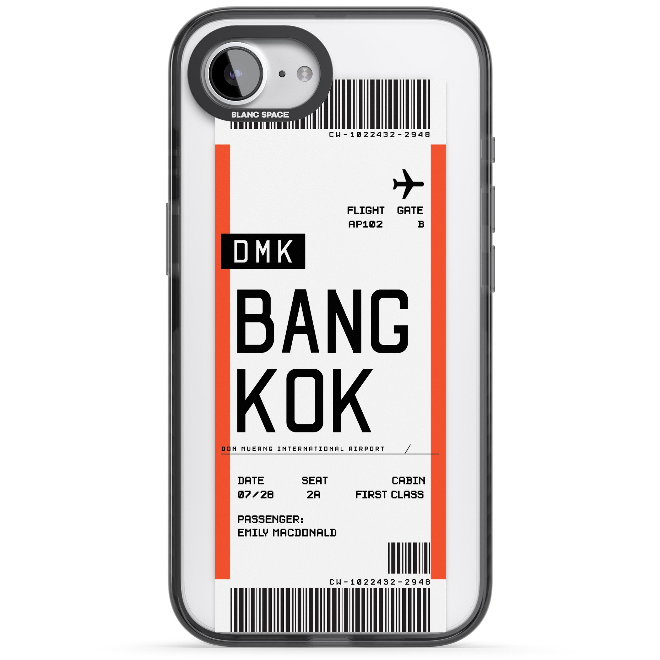 Personalised Bangkok Boarding Pass