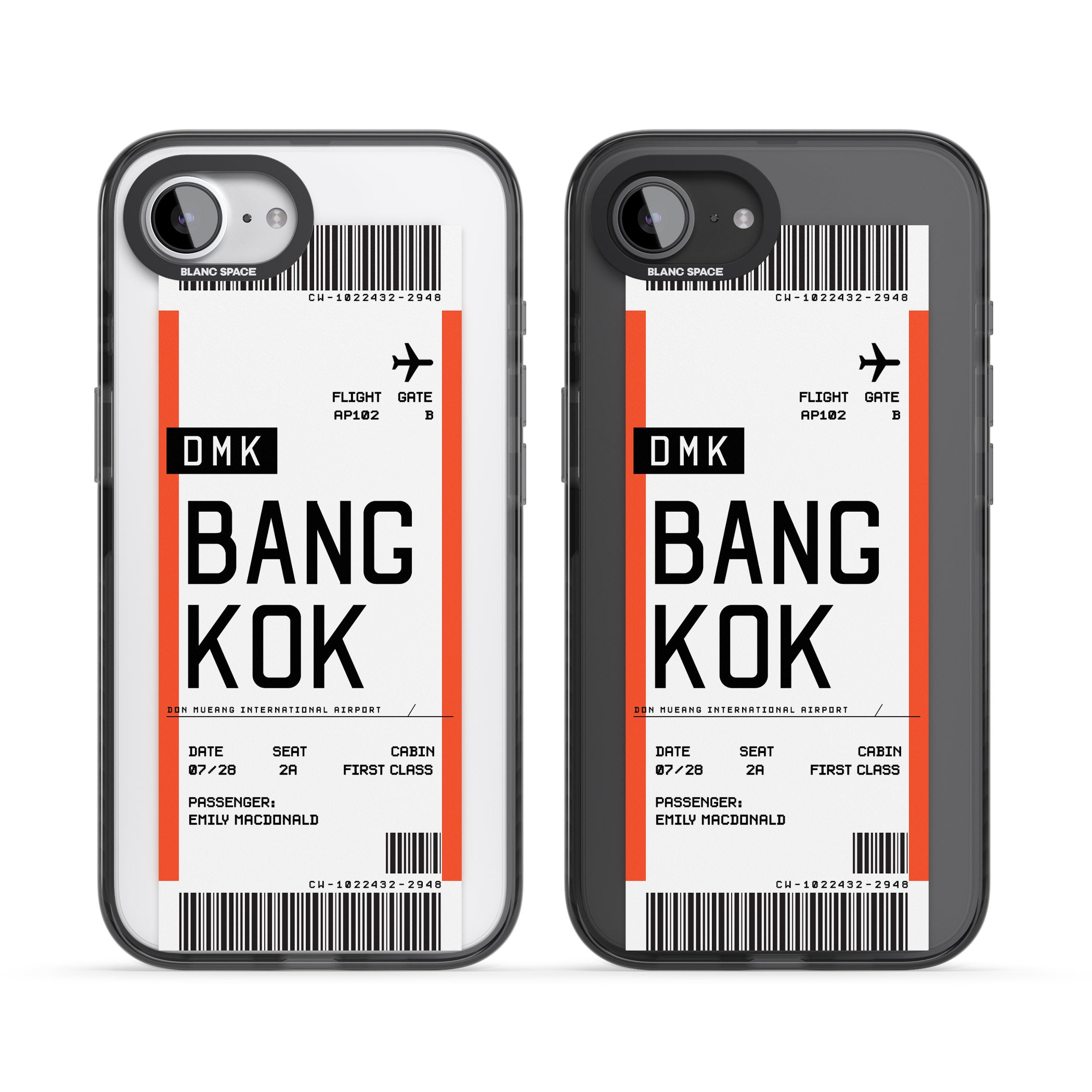 Personalised Bangkok Boarding Pass