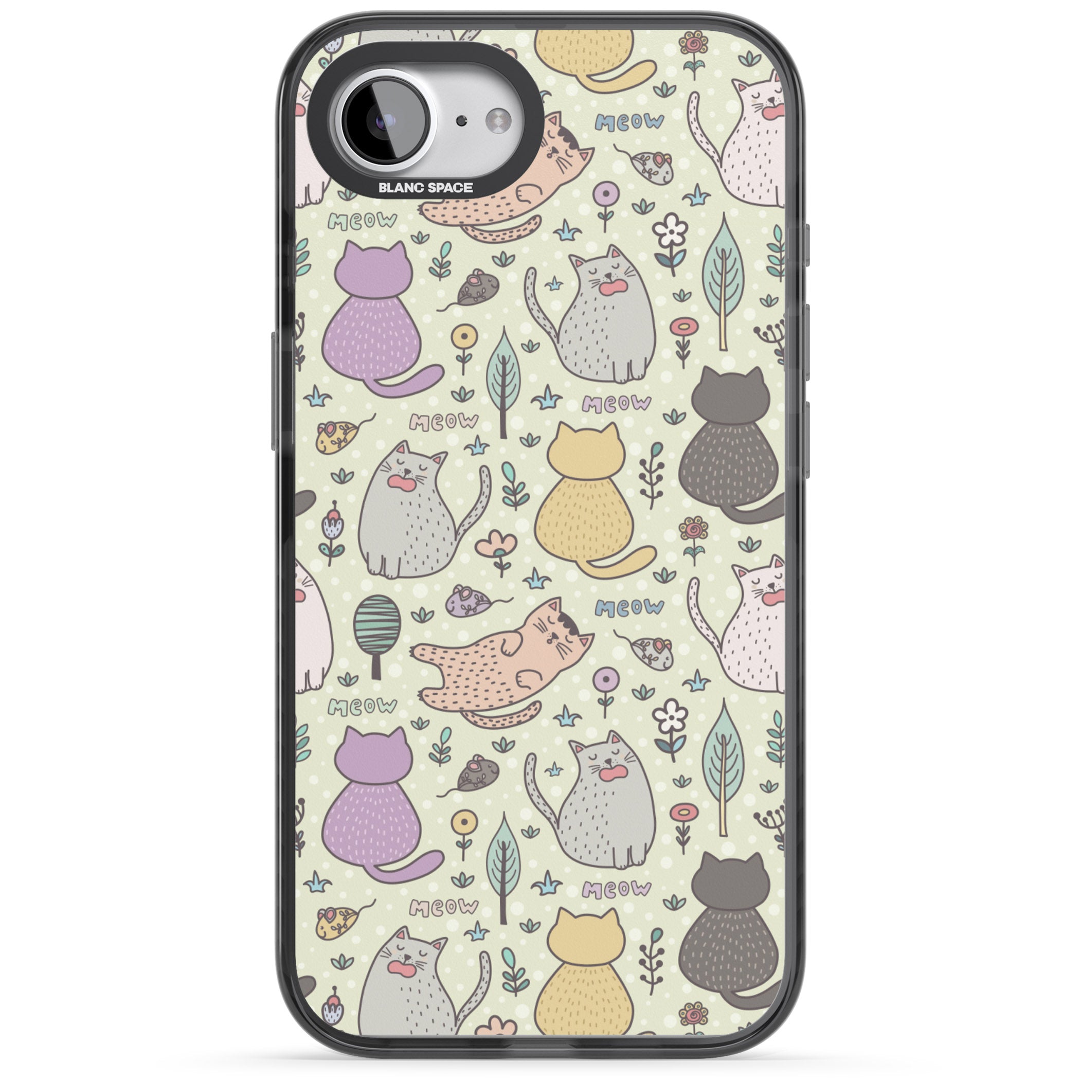 Cat Pattern Cream