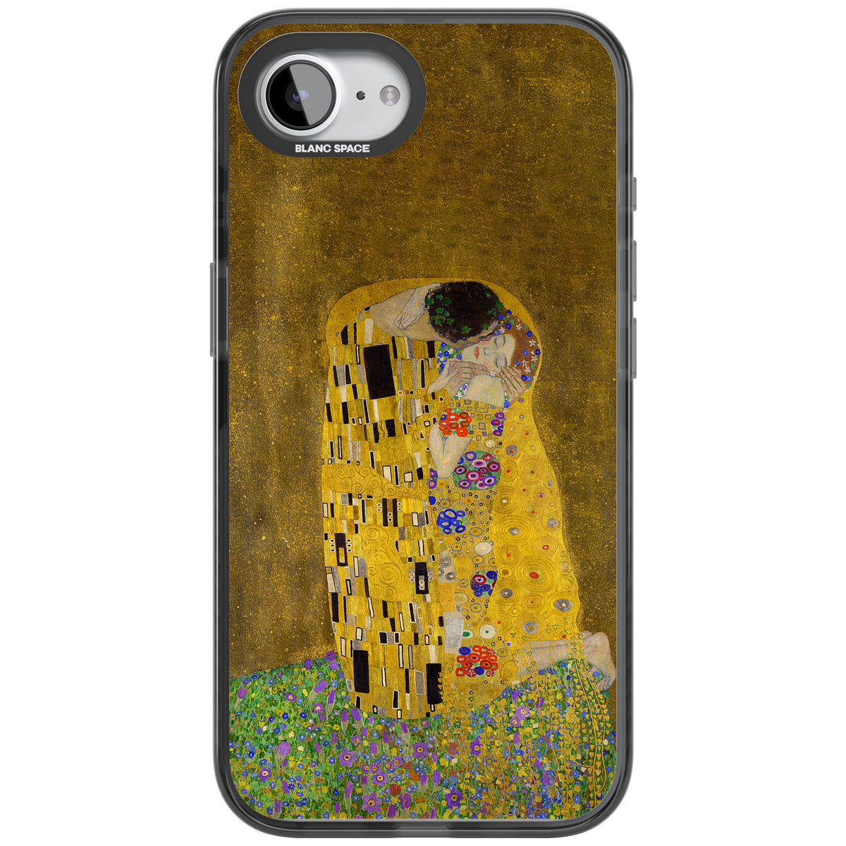 The Kiss iPhone 16e / iPhone 17e Impact Black Phone Case front