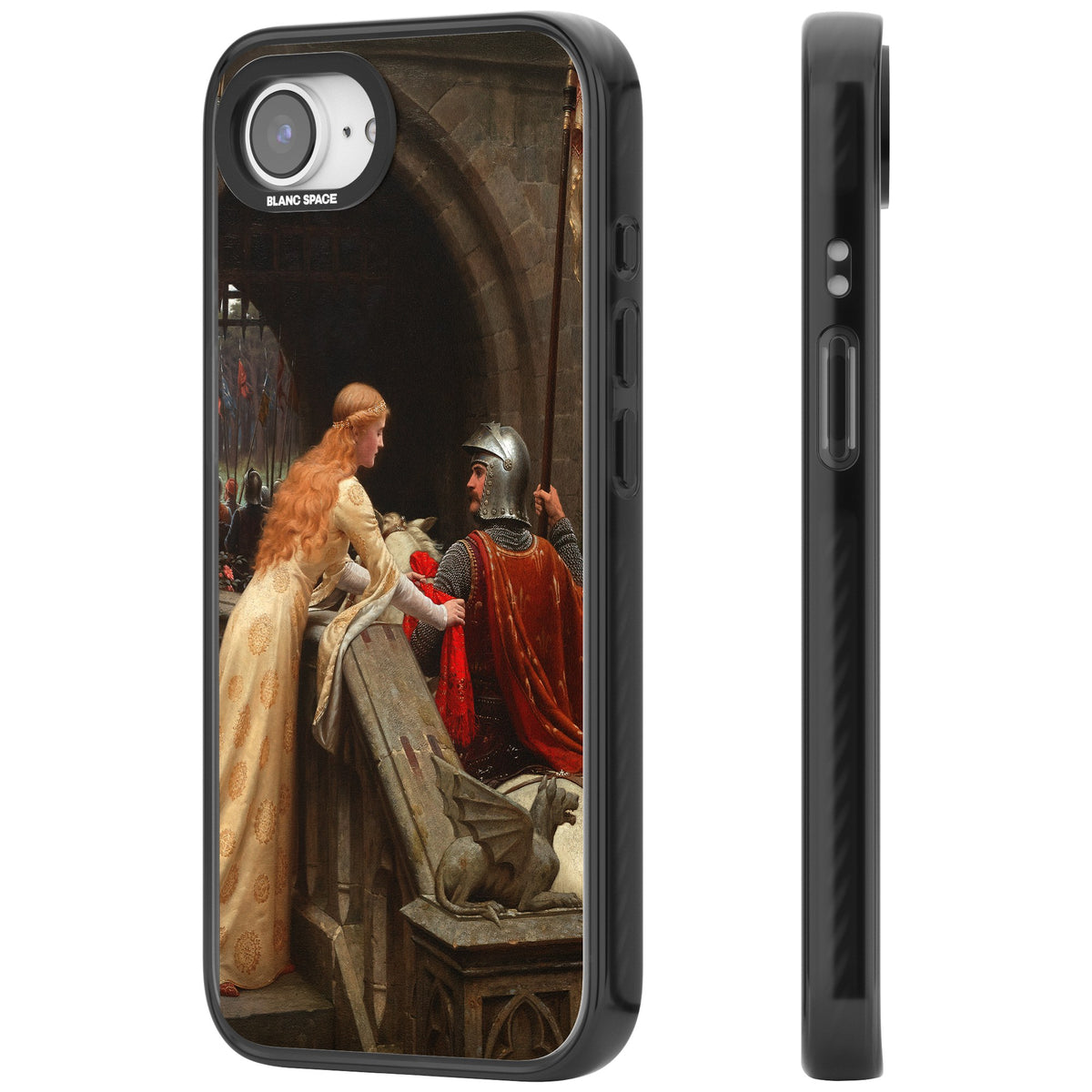 God Speed iPhone 16e / iPhone 17e Impact Black Phone Case side