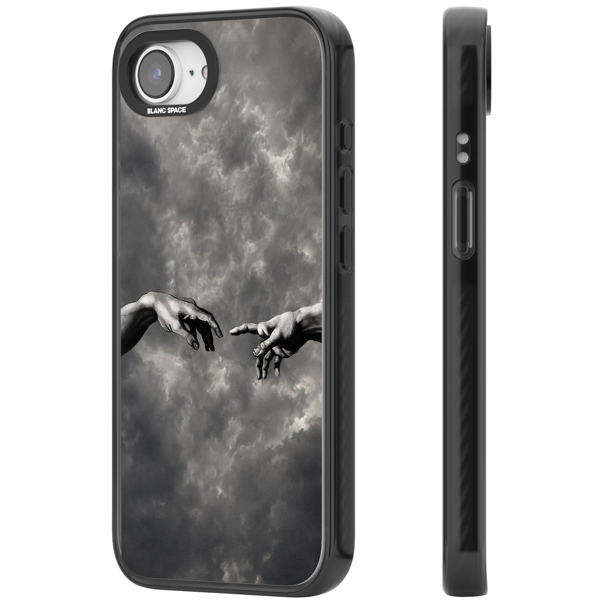 Creation iPhone 16e / iPhone 17e Impact Black Phone Case side