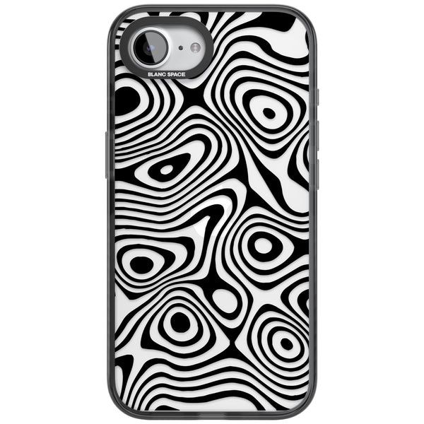 Dark Topographic Map
