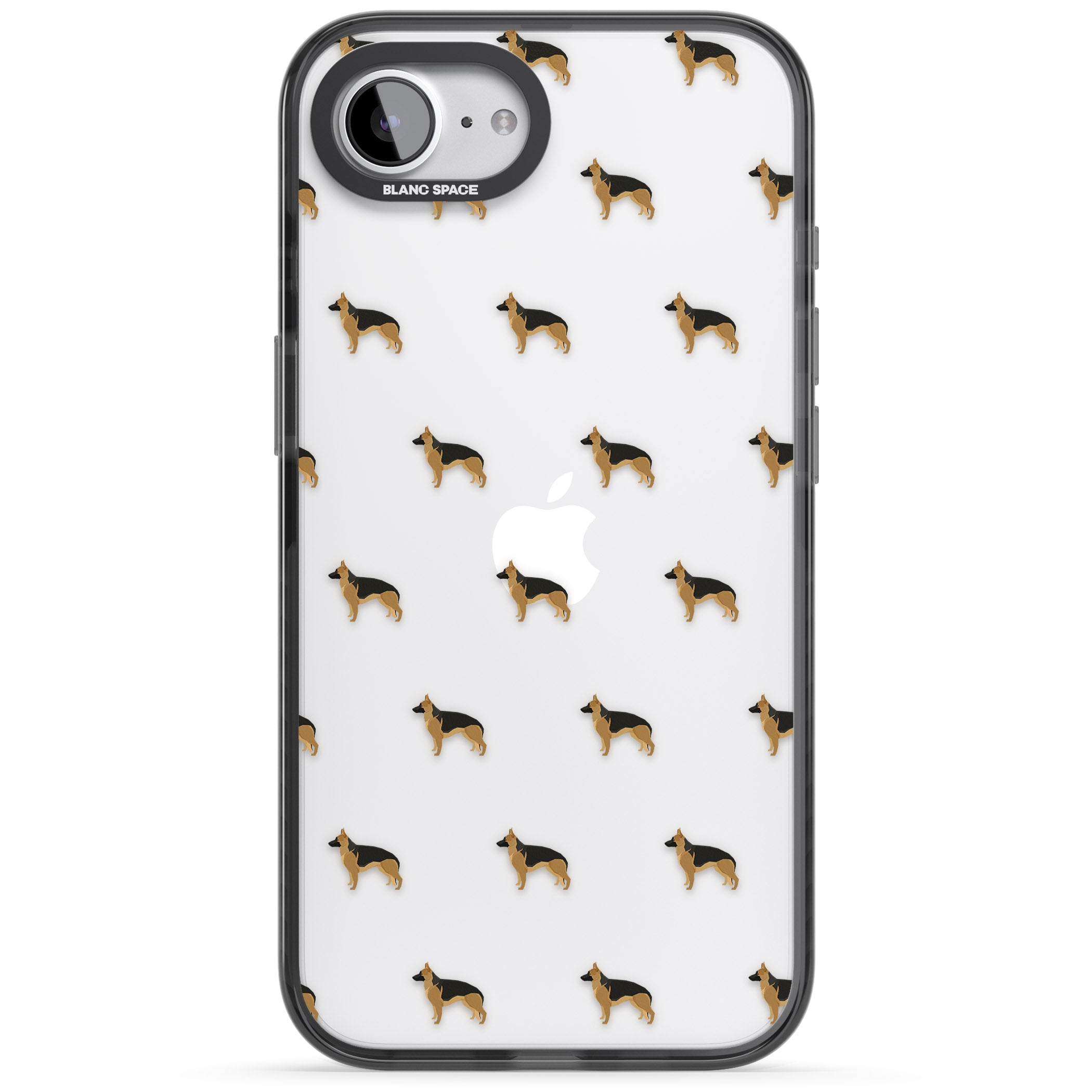 German Shepherd Pattern Clear
