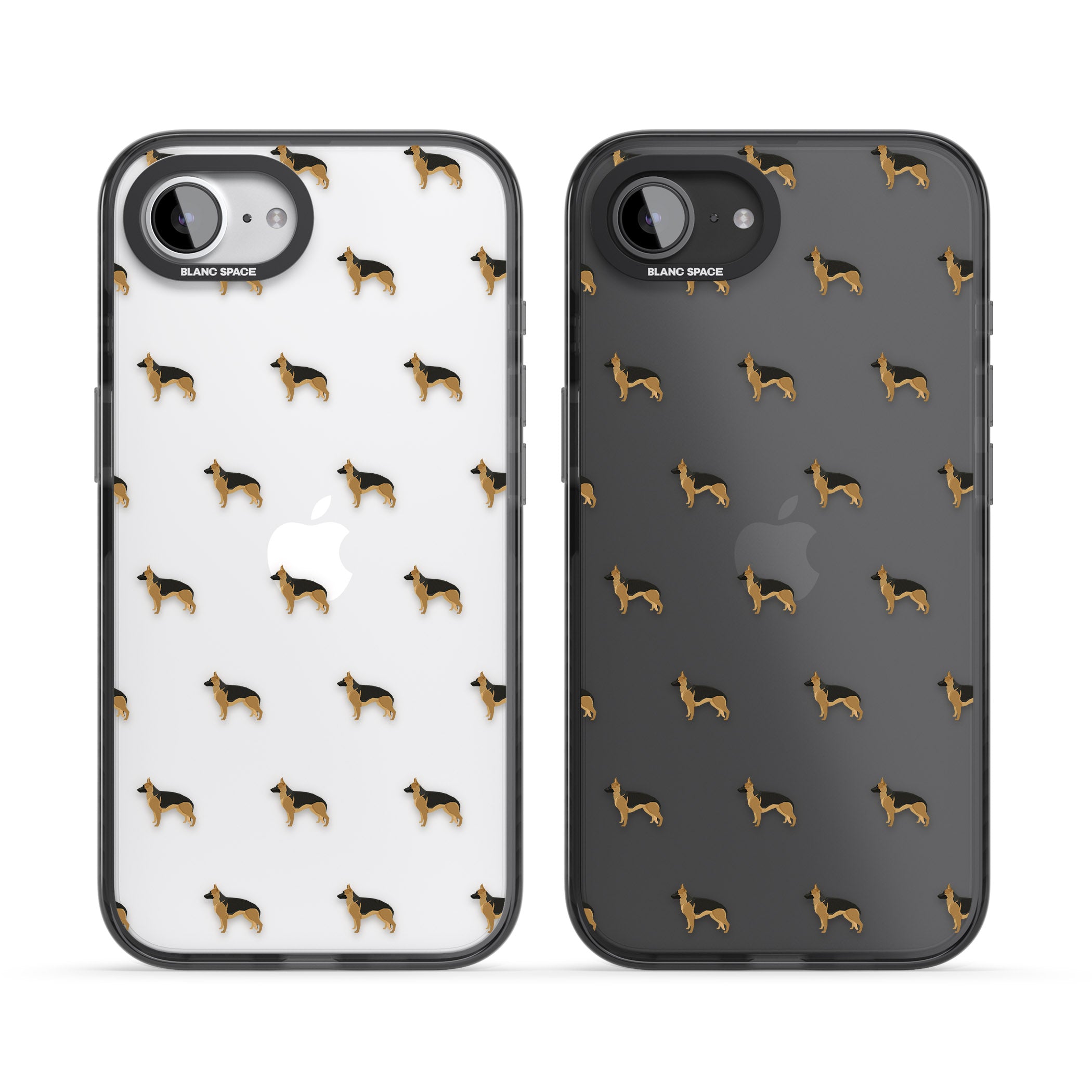 German Shepherd Pattern Clear