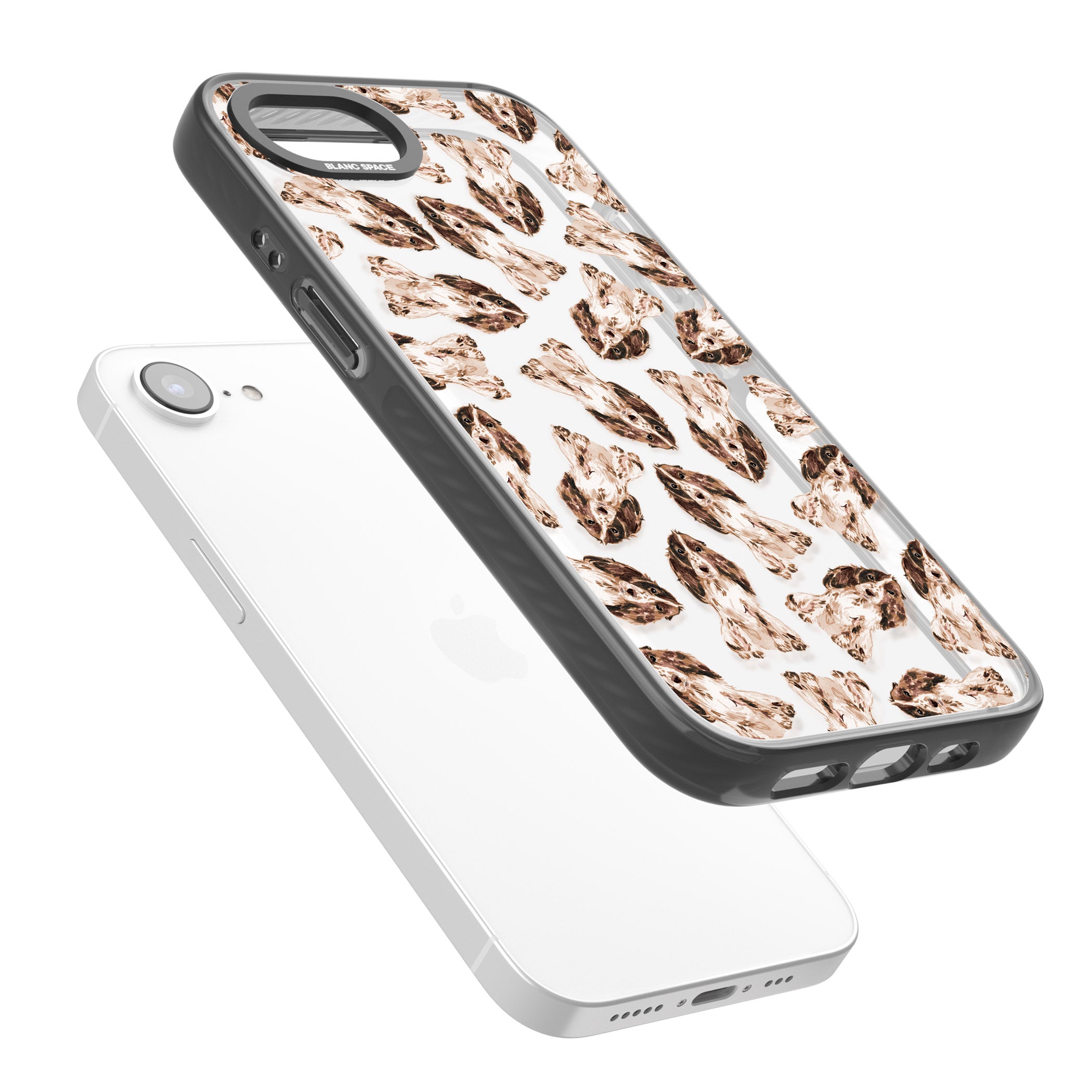 Cocker Spaniel (Brown) Watercolour Dog Pattern