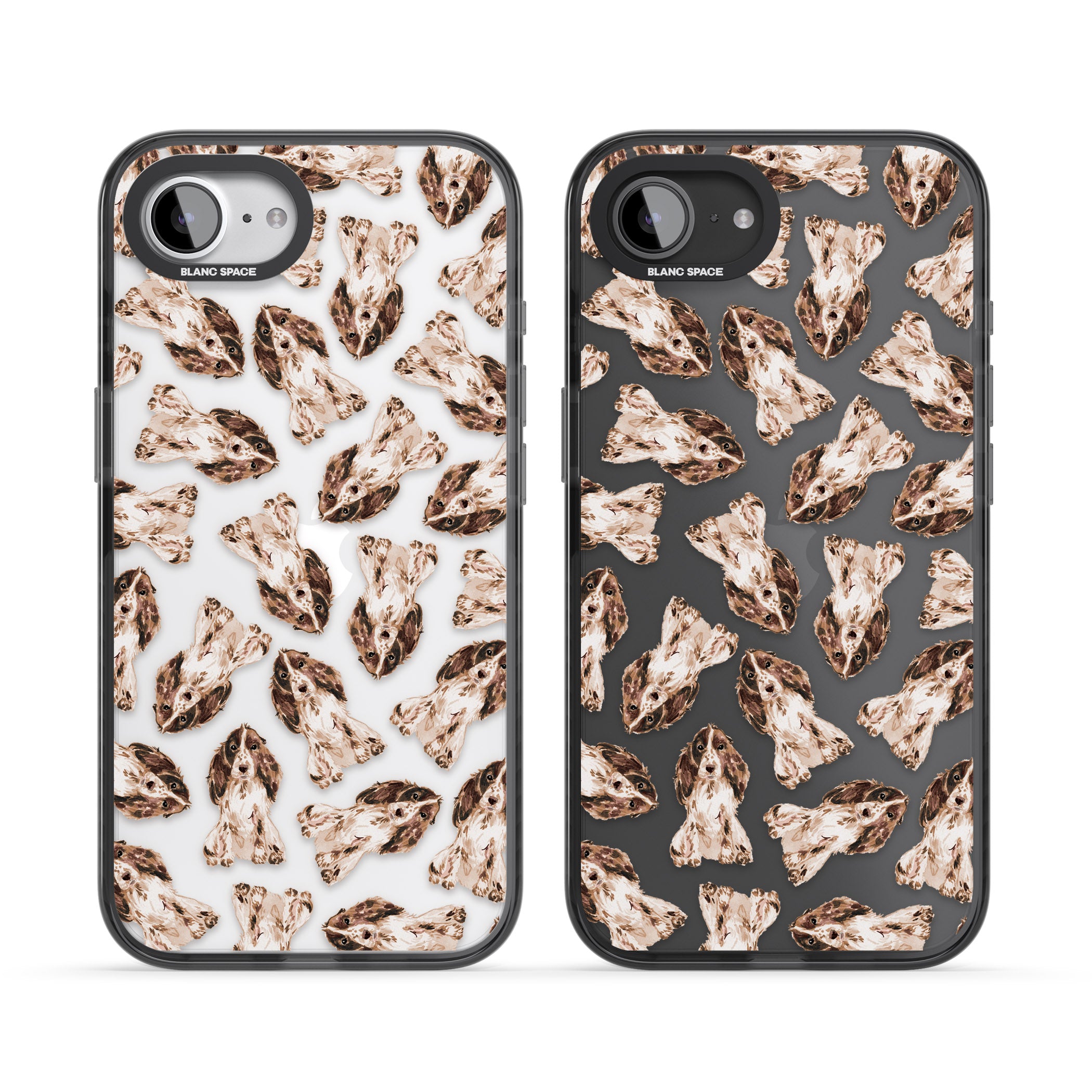 Cocker Spaniel (Brown) Watercolour Dog Pattern