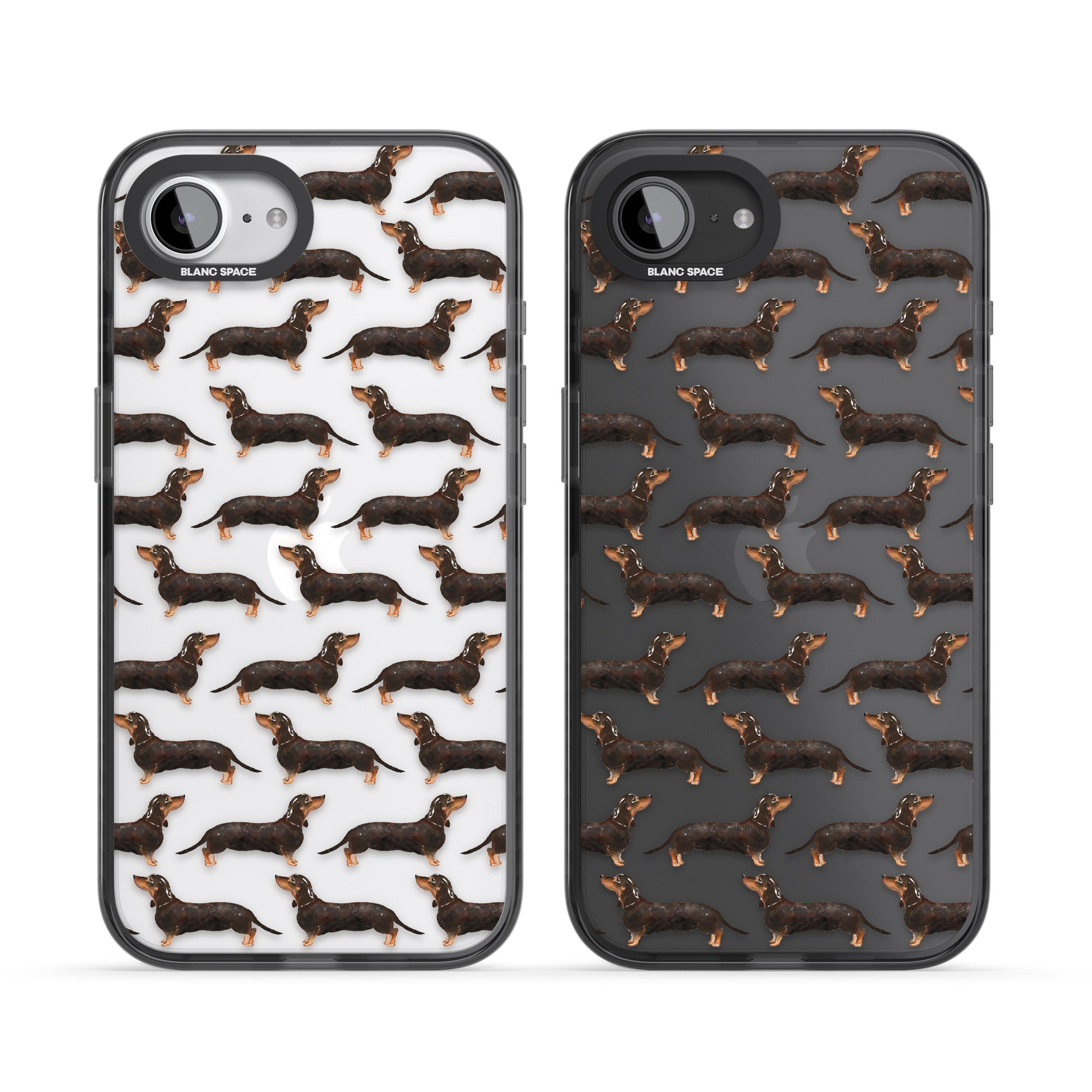 Dachshund Pattern Black Tan