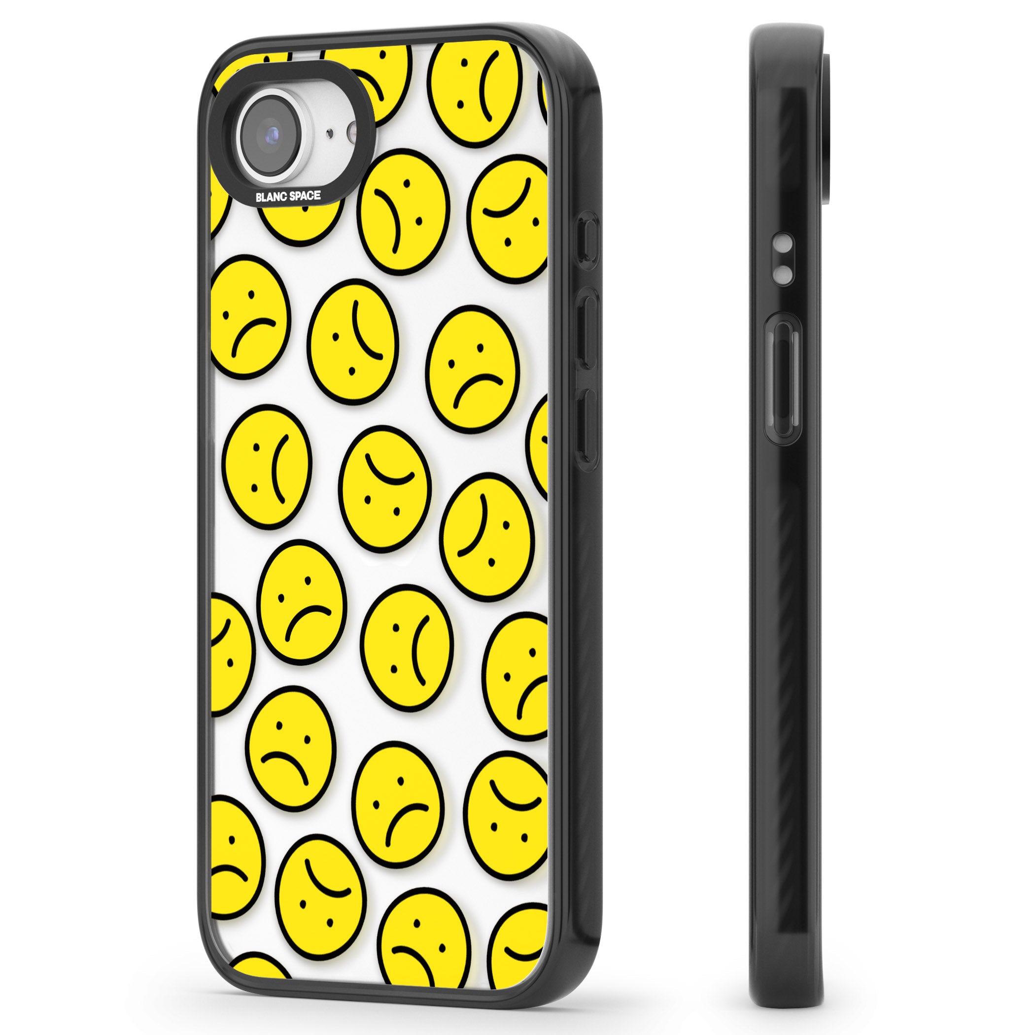 Sad Face Clear Pattern