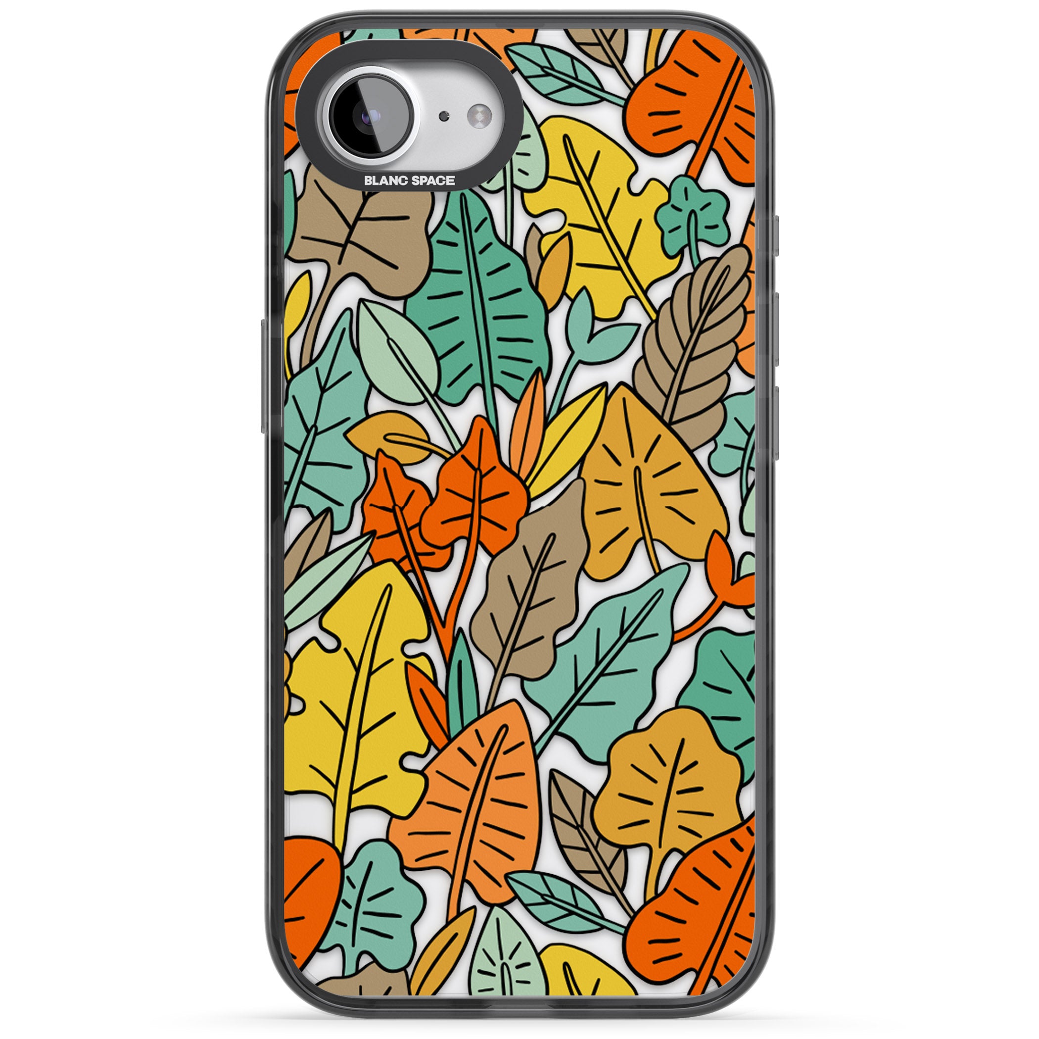 Pastel Toned Autumn Leaves