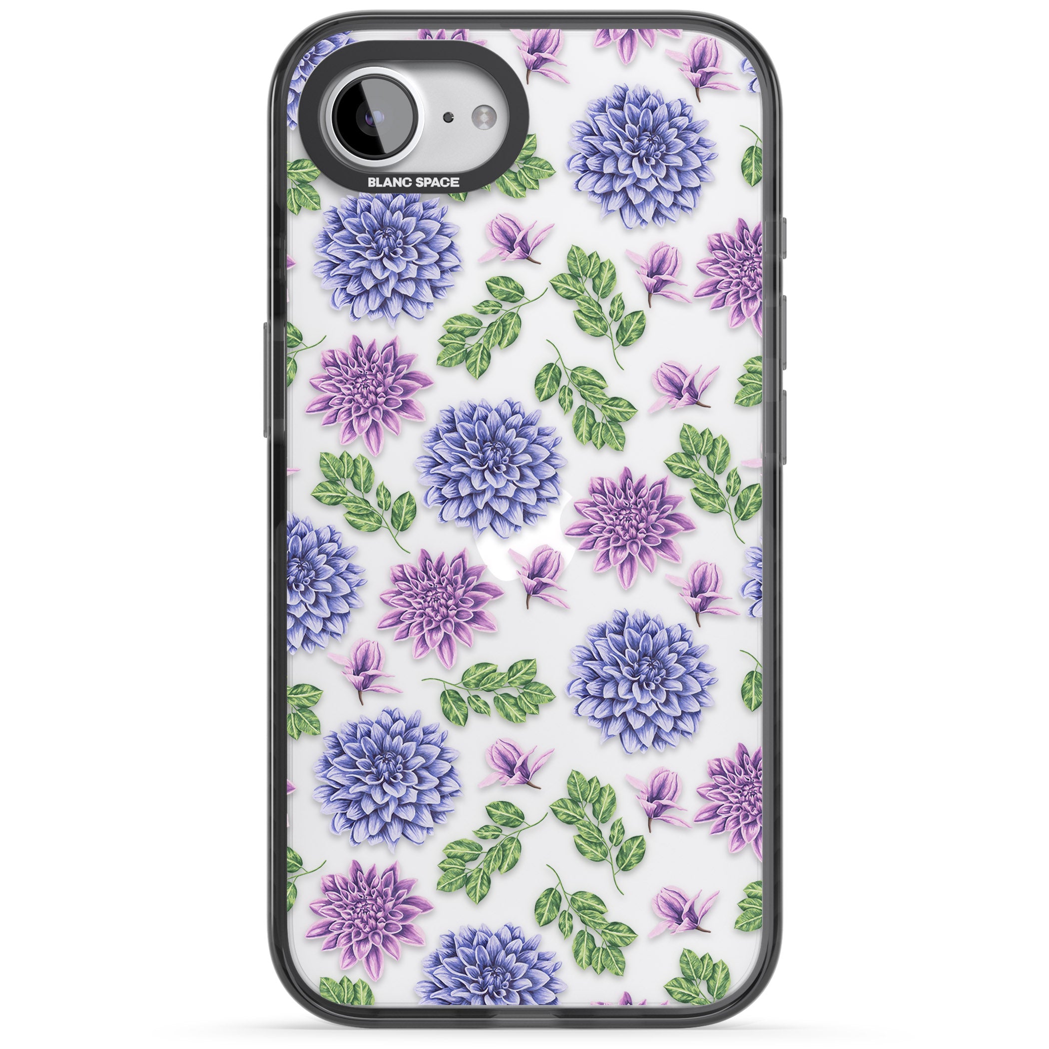 Purple Dahlias Floral