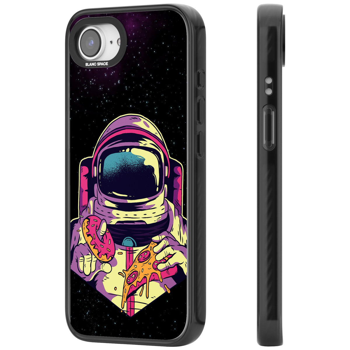 Astro Cheat Meal iPhone 16e / iPhone 17e Impact Black Phone Case side