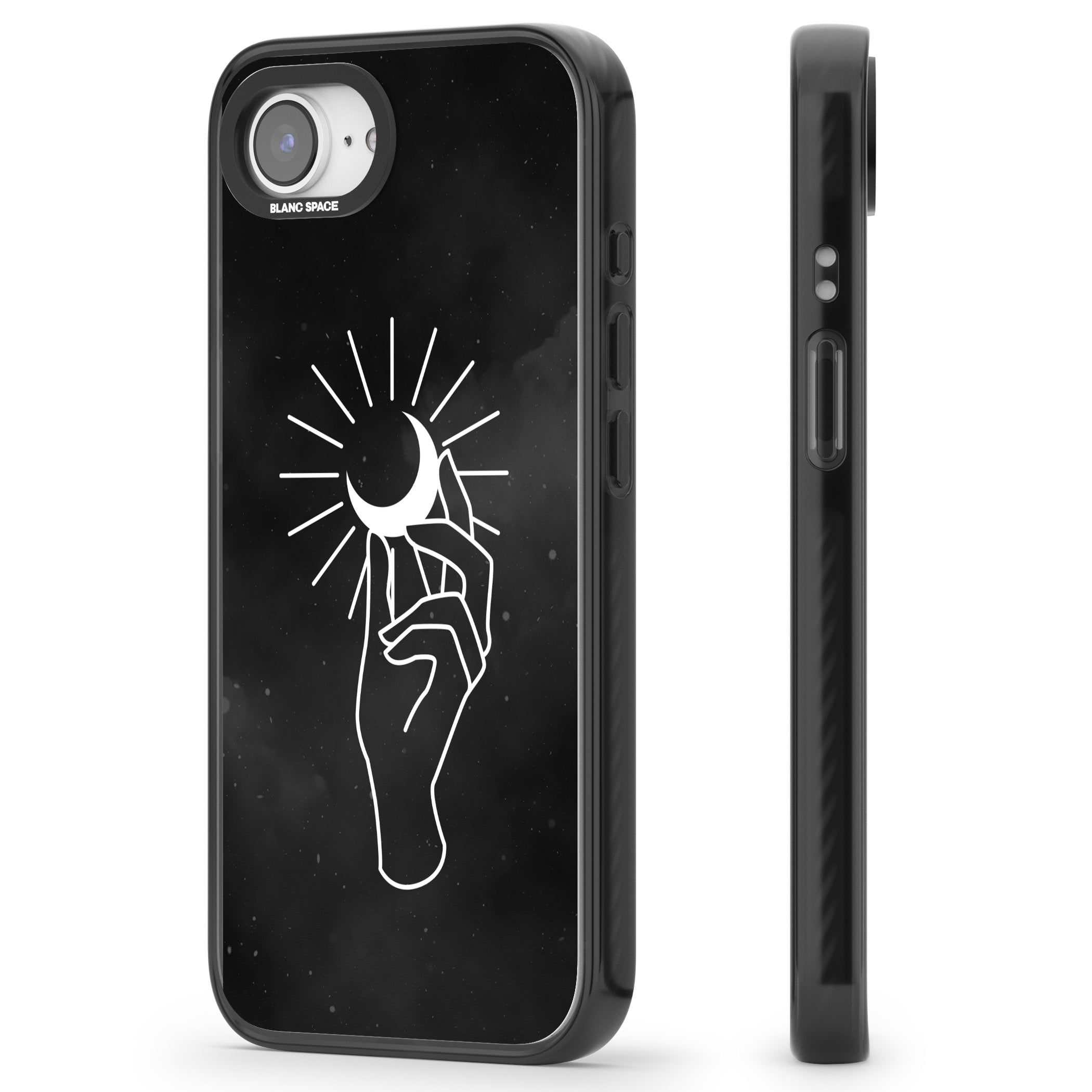 Hand Holding Celestial Moon