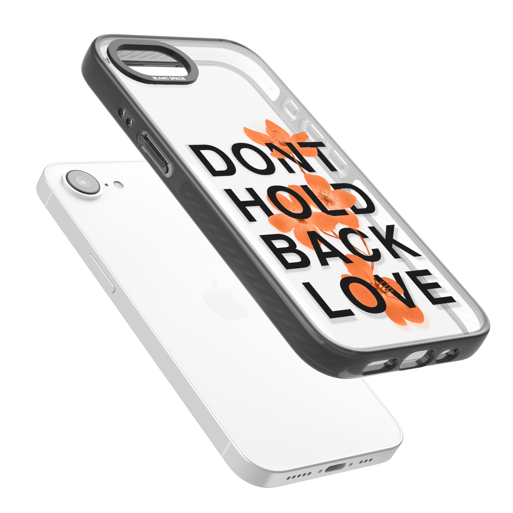 Don'T Hold Back Love Orange & Black