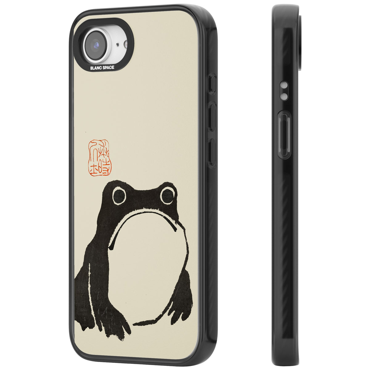 Matsumoto Hoji iPhone 16e / iPhone 17e Impact Black Phone Case side