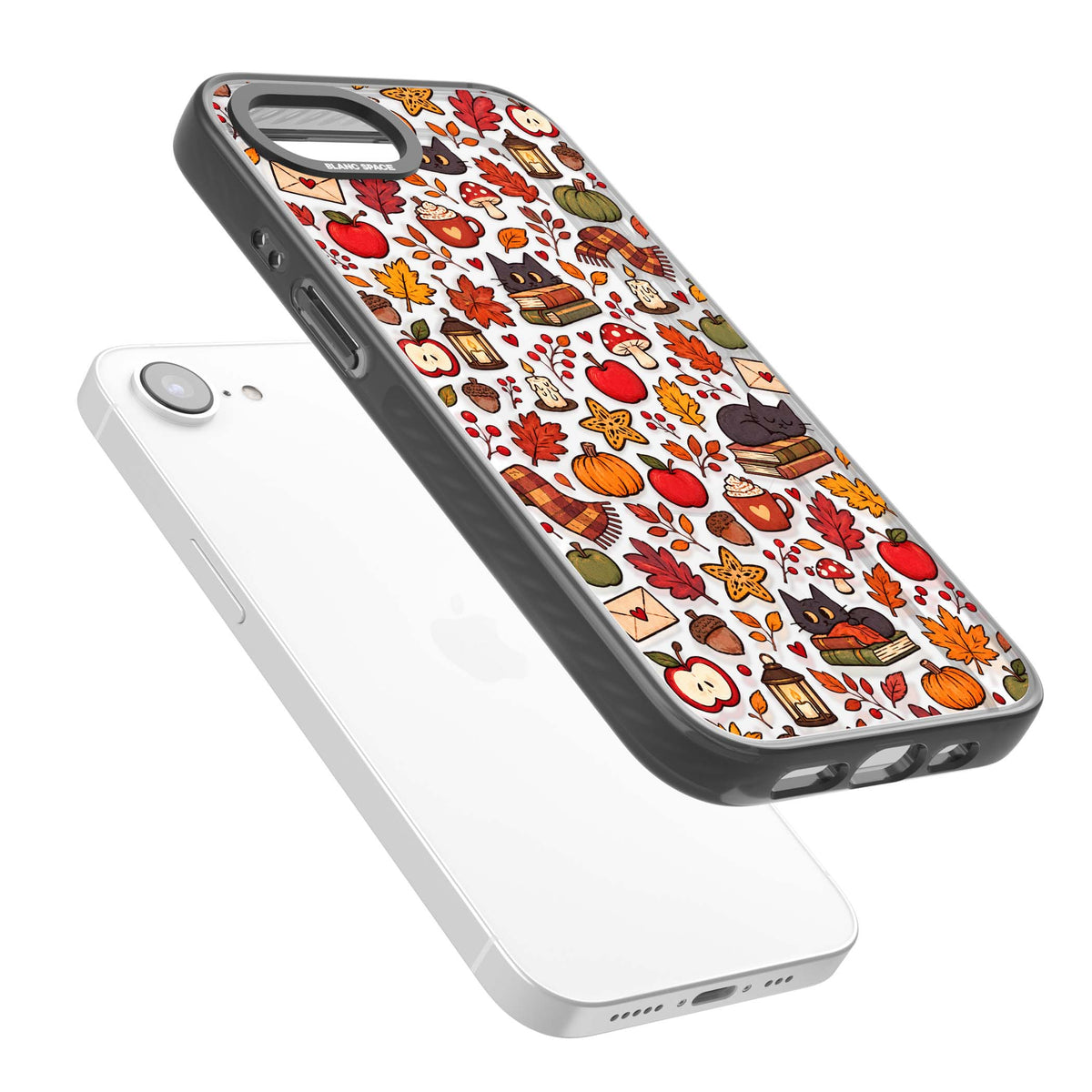 Autumn Mix iPhone case | Black Impact Magsafe case for iPhone 16e, iPhone 17e