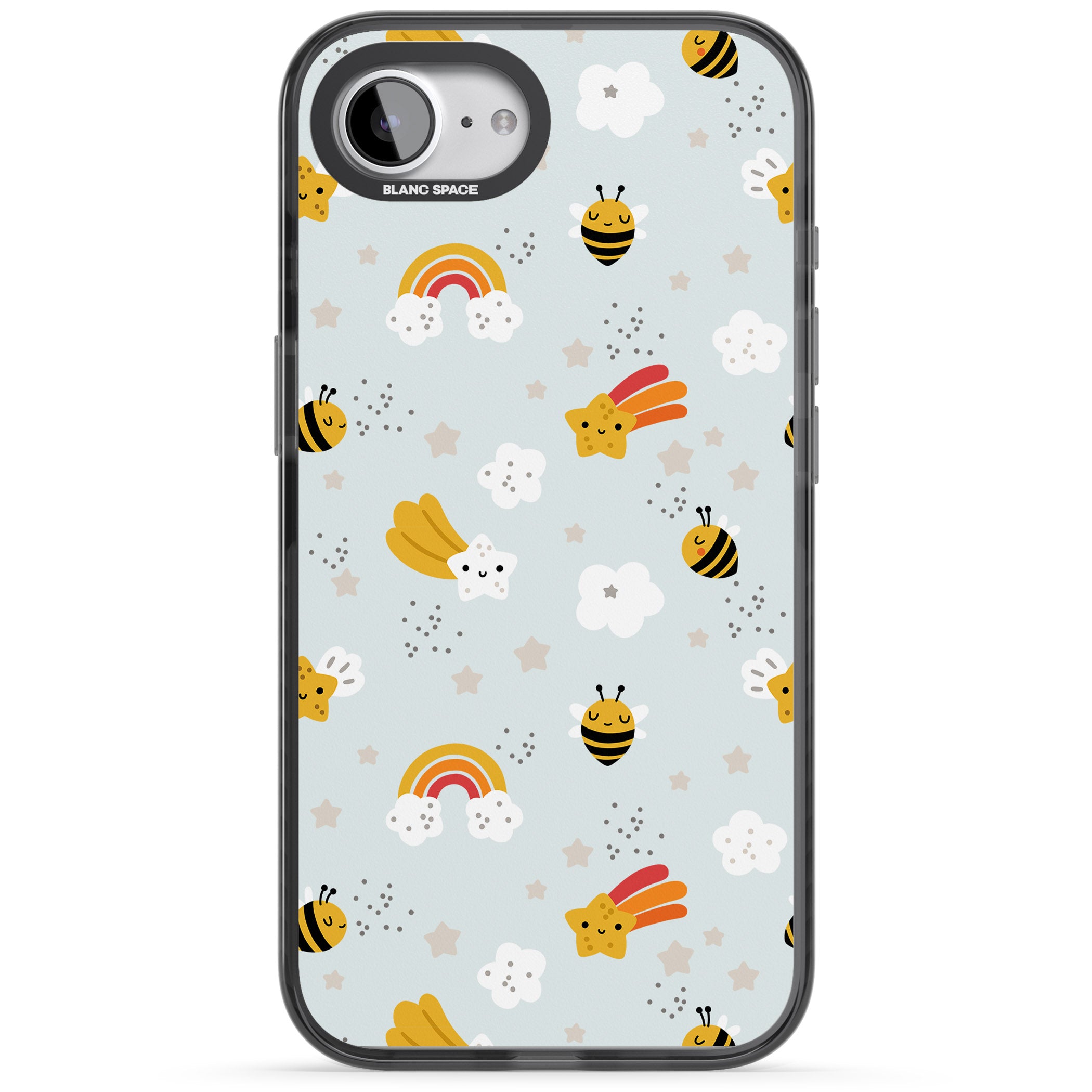Sweet As Honey Patterns: Bees & Rainbows