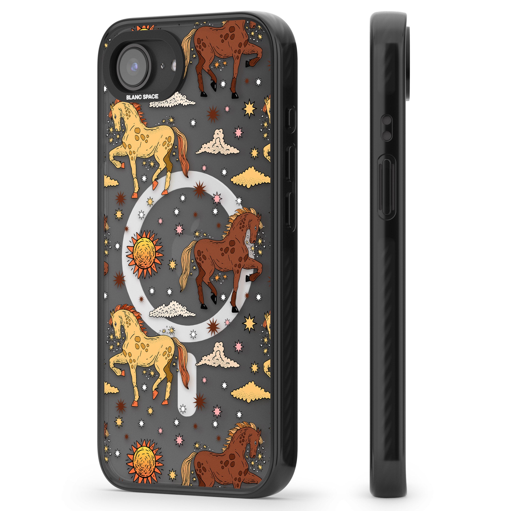 Boho Celestial Wild Horses