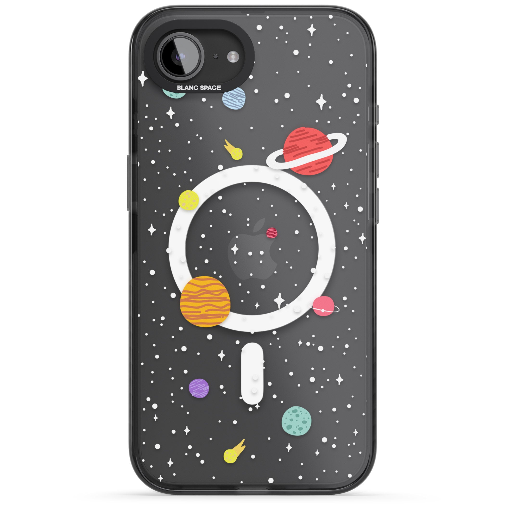 Cute Cartoon Planets (Clear)