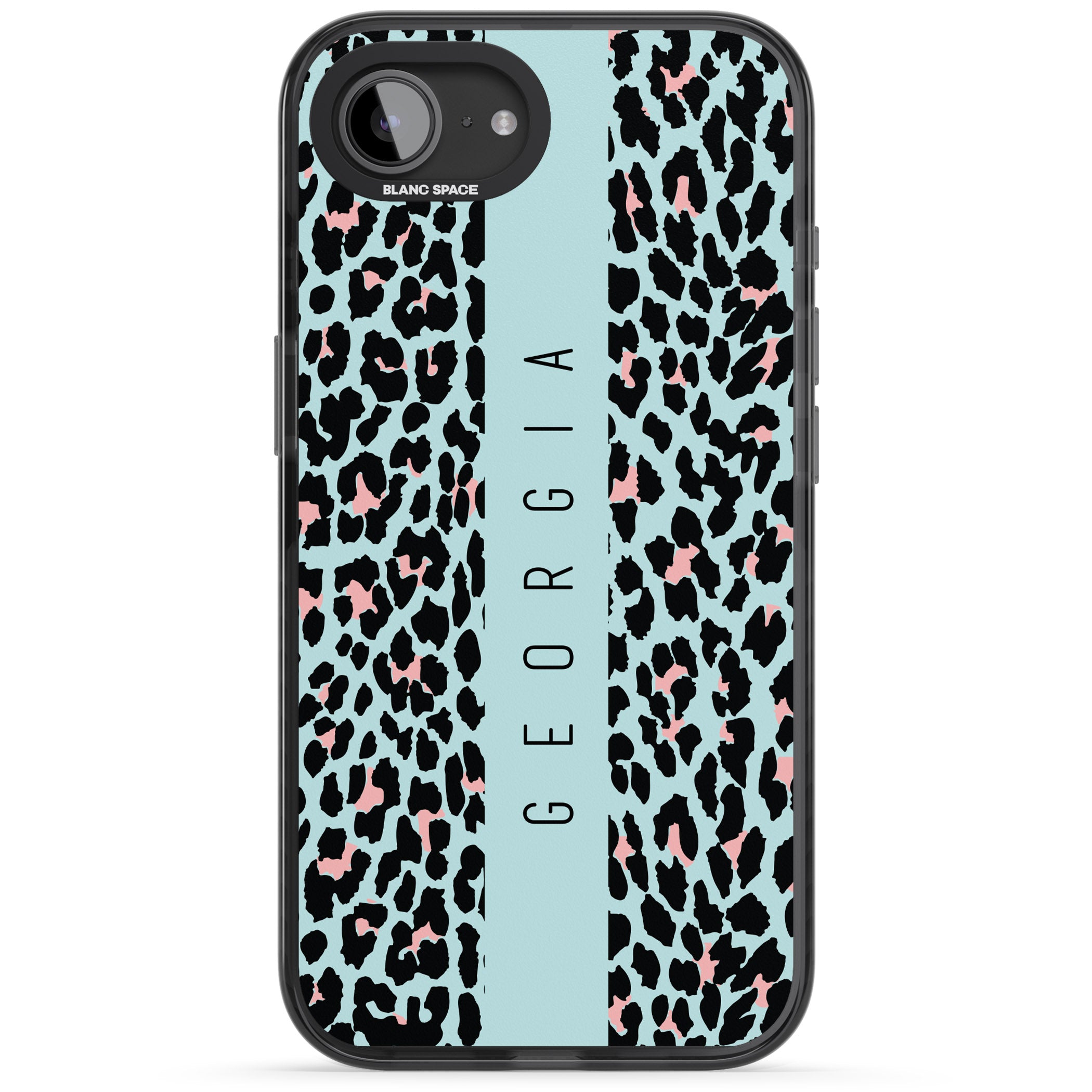 Personalised Blue Leopard