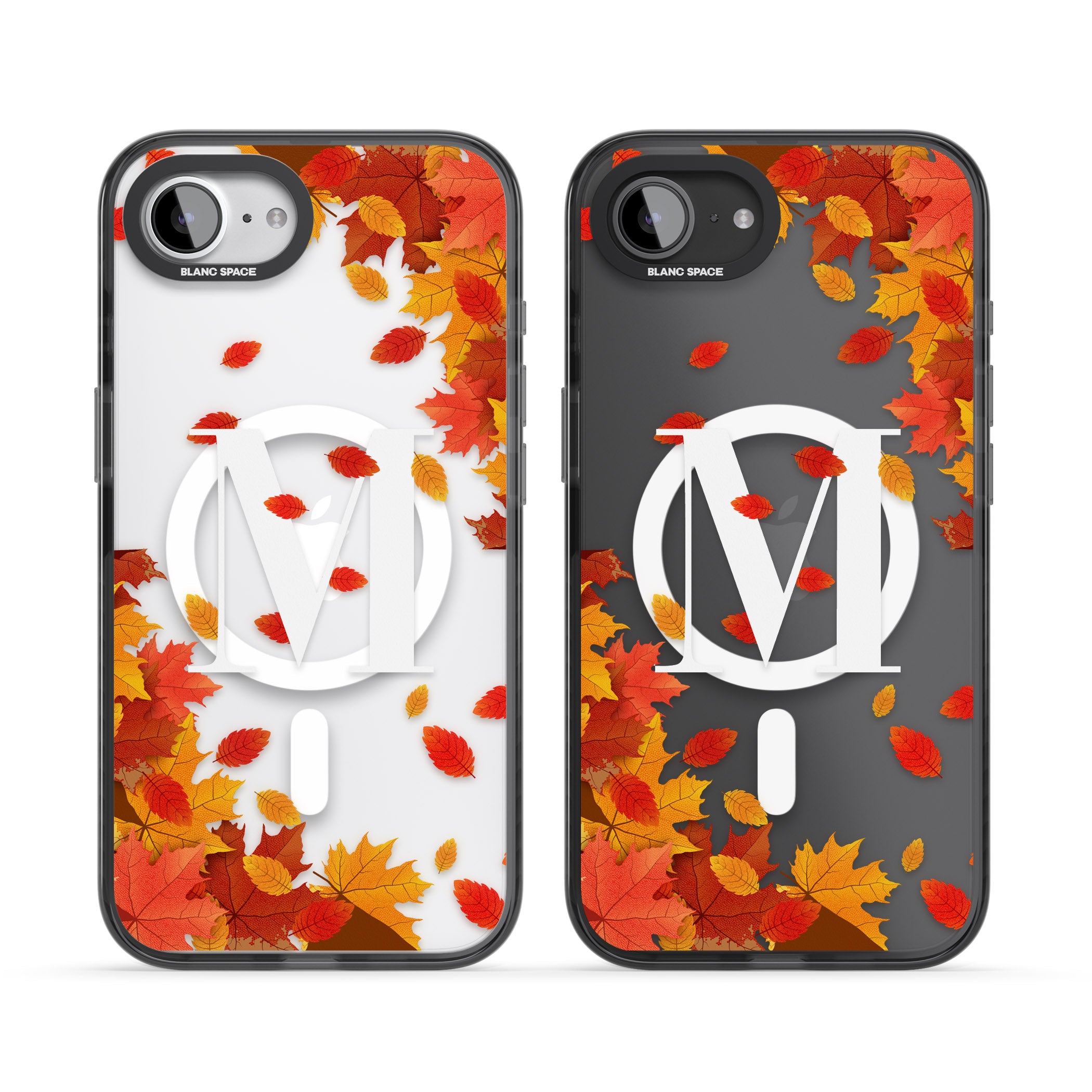 Personalised Autumn Leaves Monogram