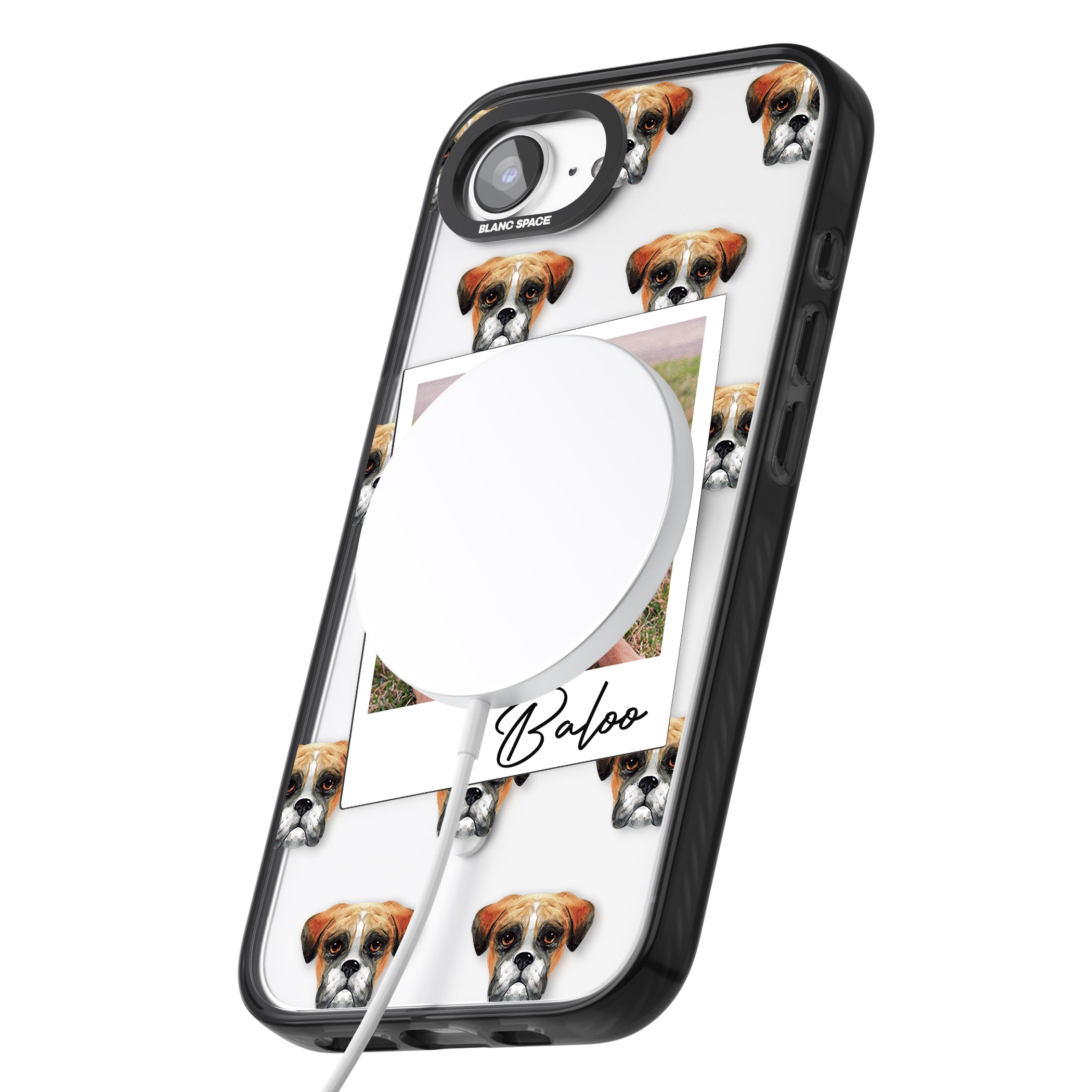 Personalised Boxer Instant Camera Photo