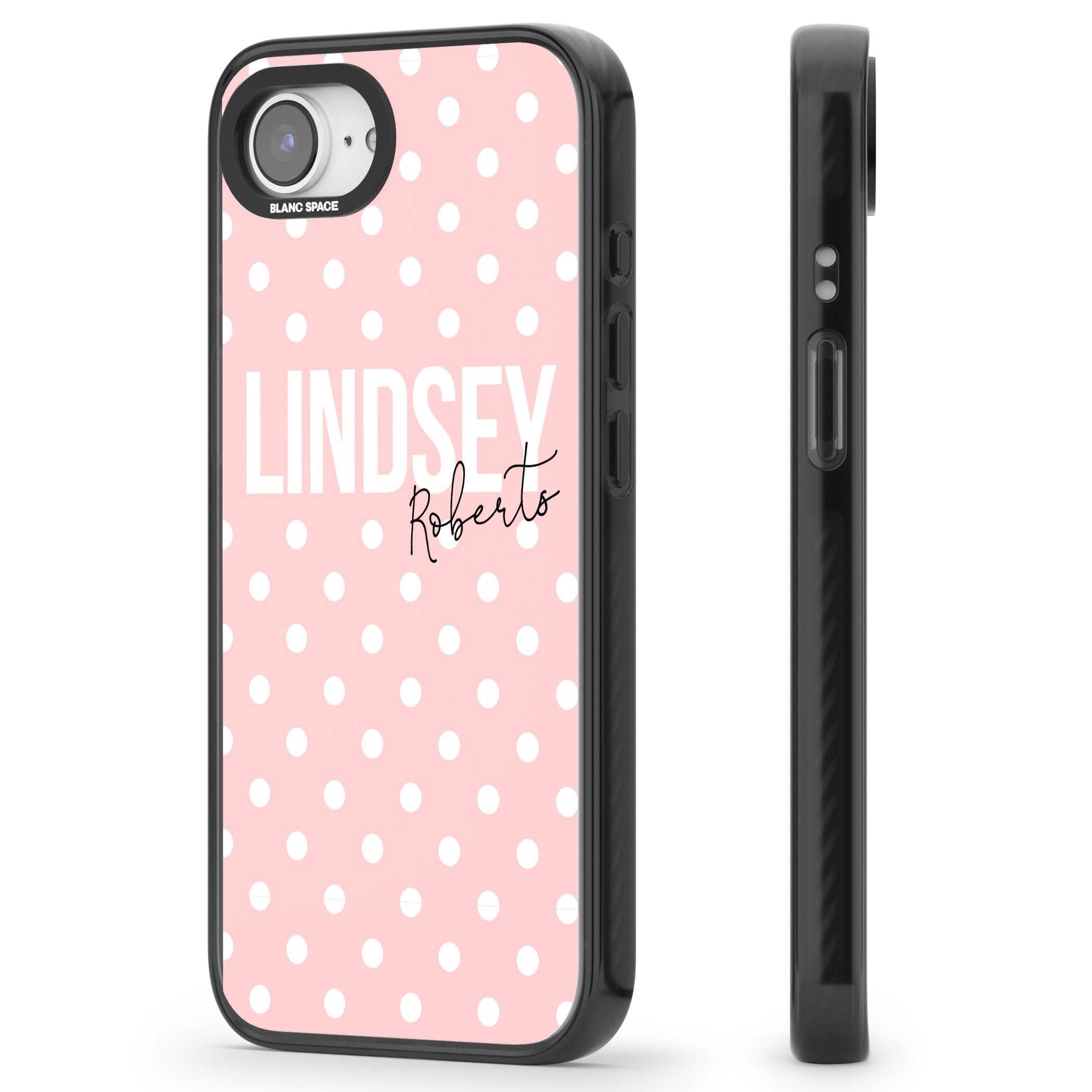 Personalised Pink Polka