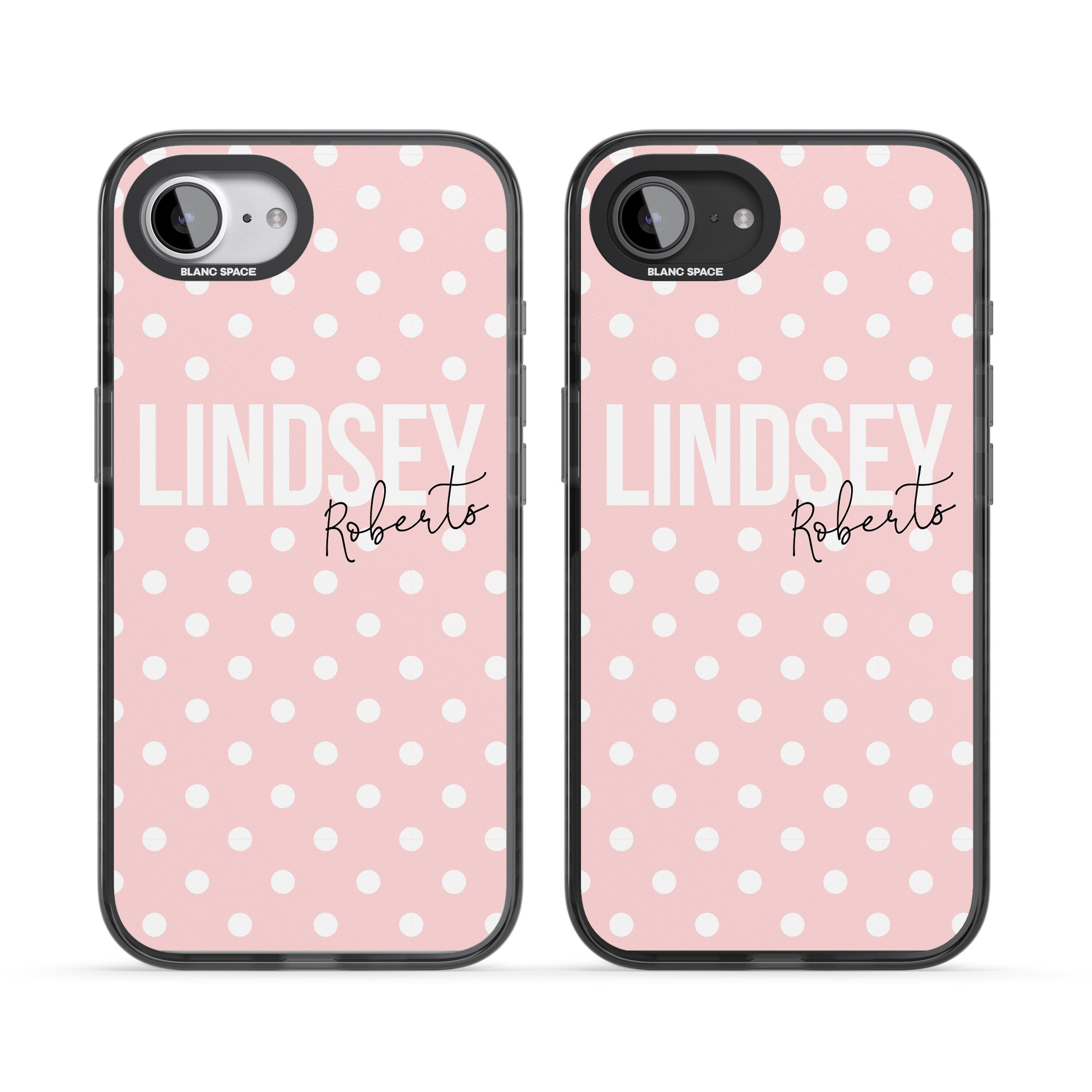 Personalised Pink Polka