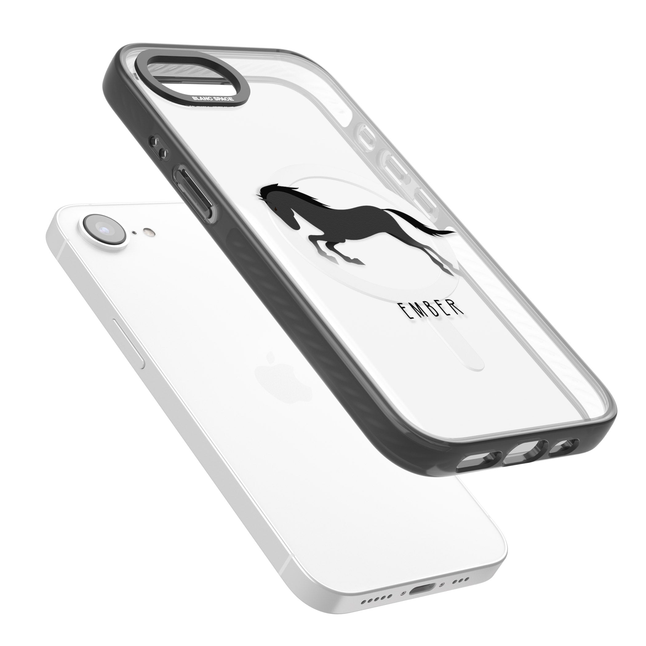 Personalised Black Horse