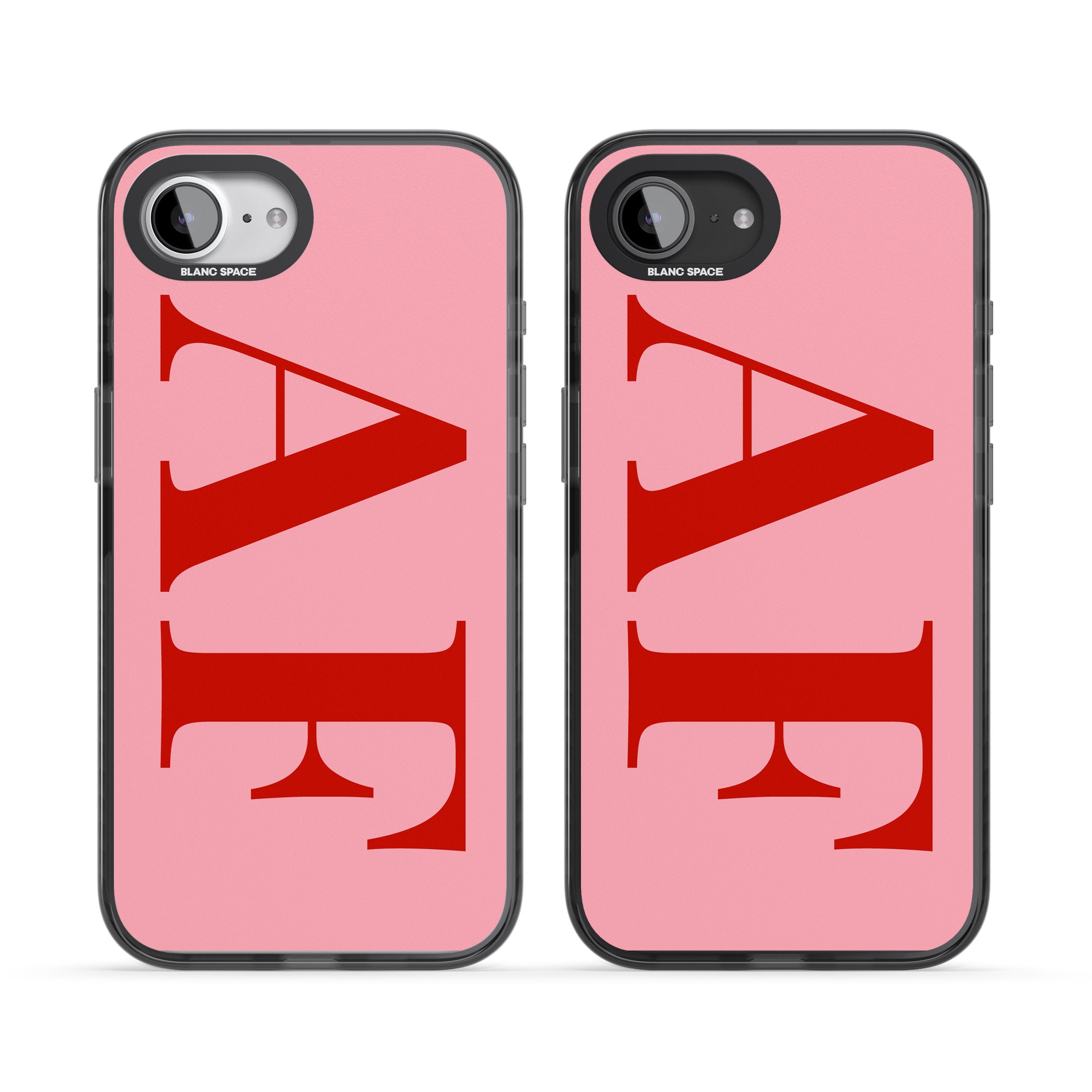 Personalised Red & Pink Letters