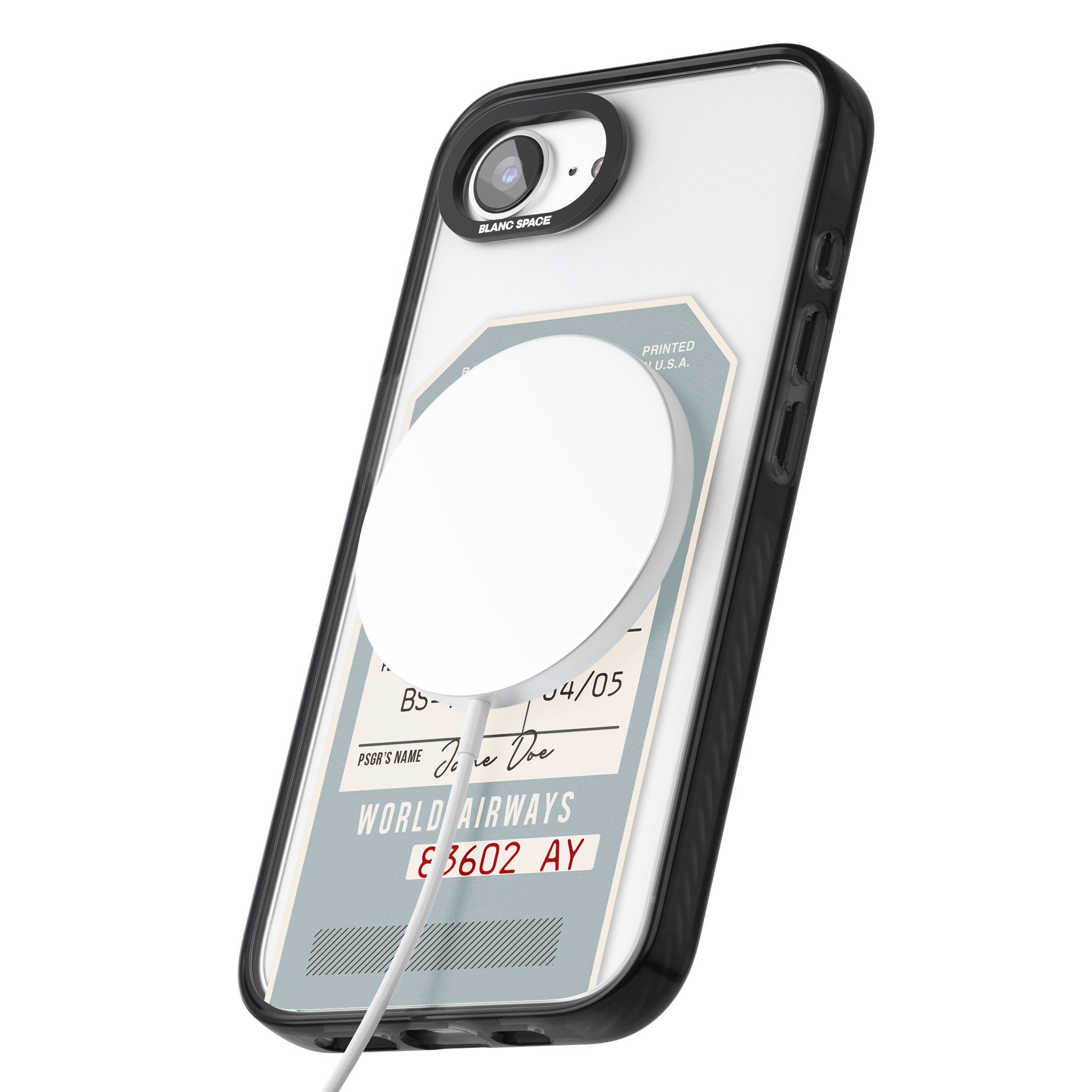 Personalised Vintage Usa Luggage Tag