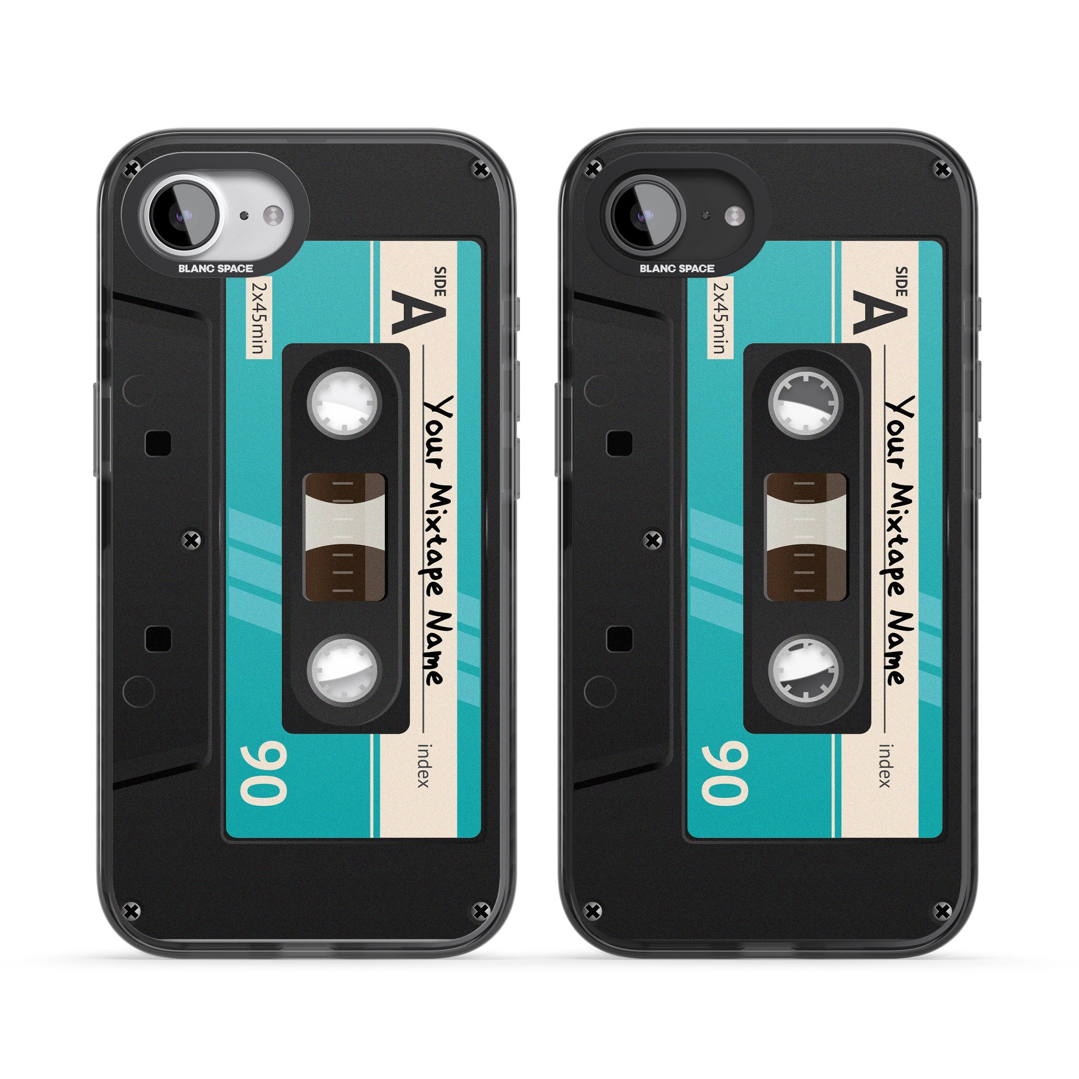Personalised Retro Mixtape Dark