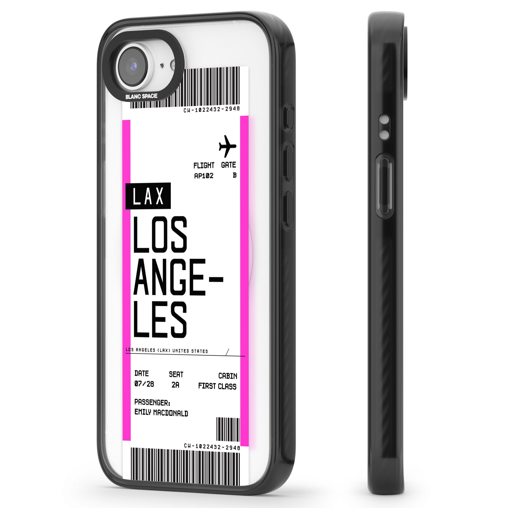 Personalised Los Angeles Boarding Pass