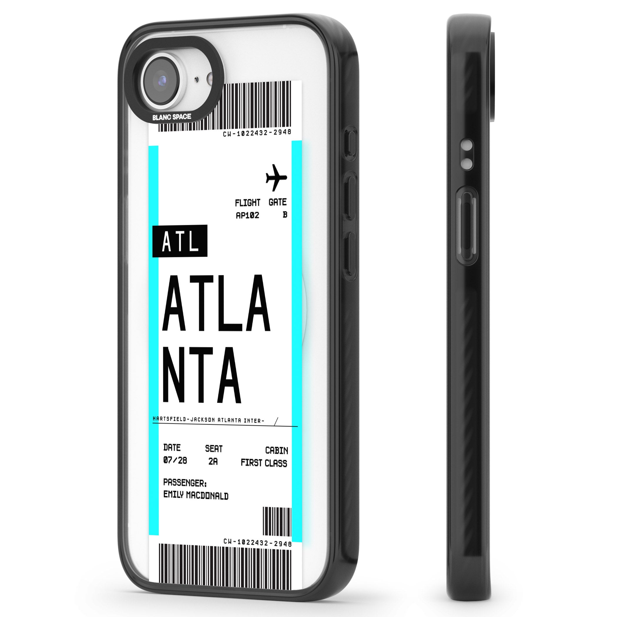 Personalised Atlanta Boarding Pass