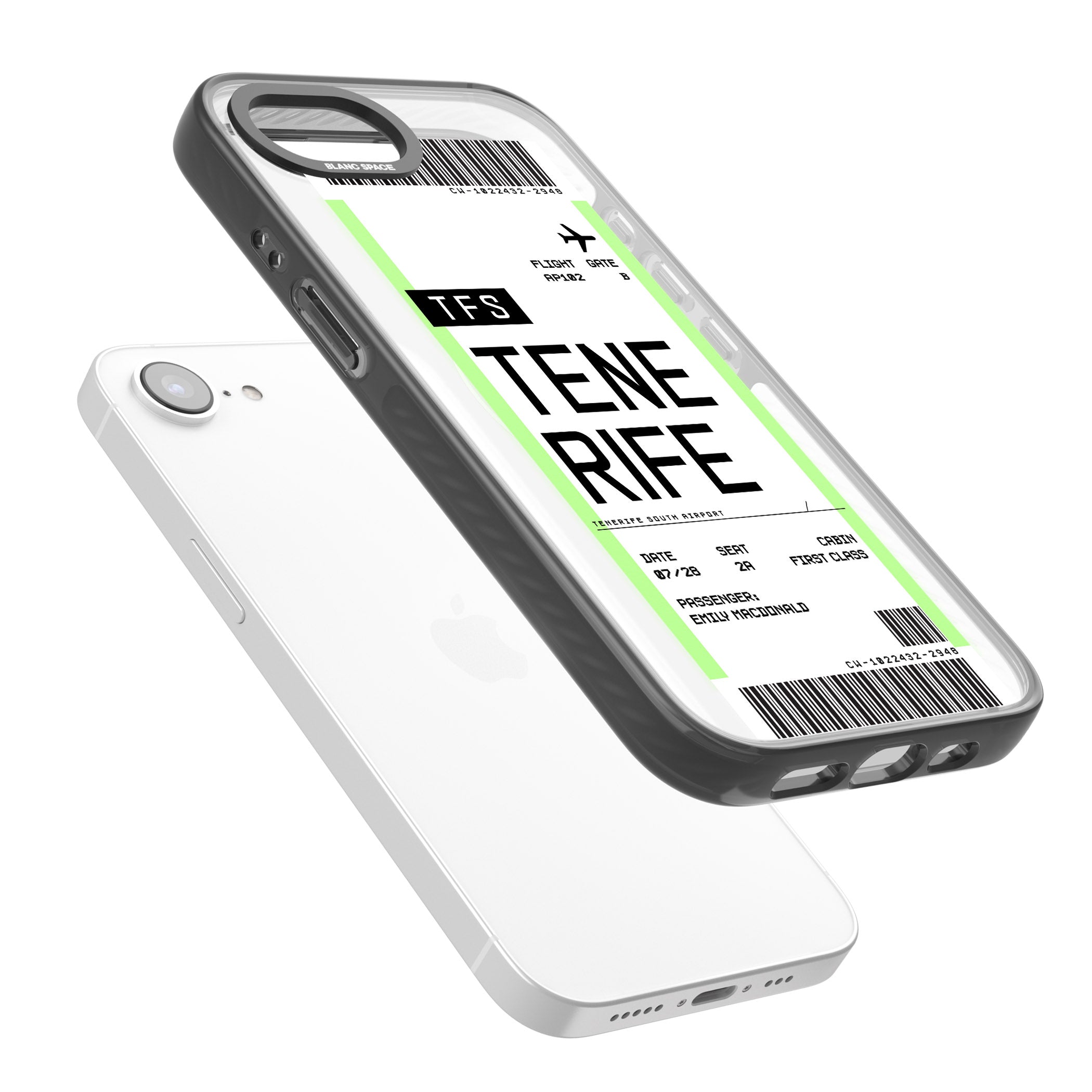 Personalised Tenerife Boarding Pass